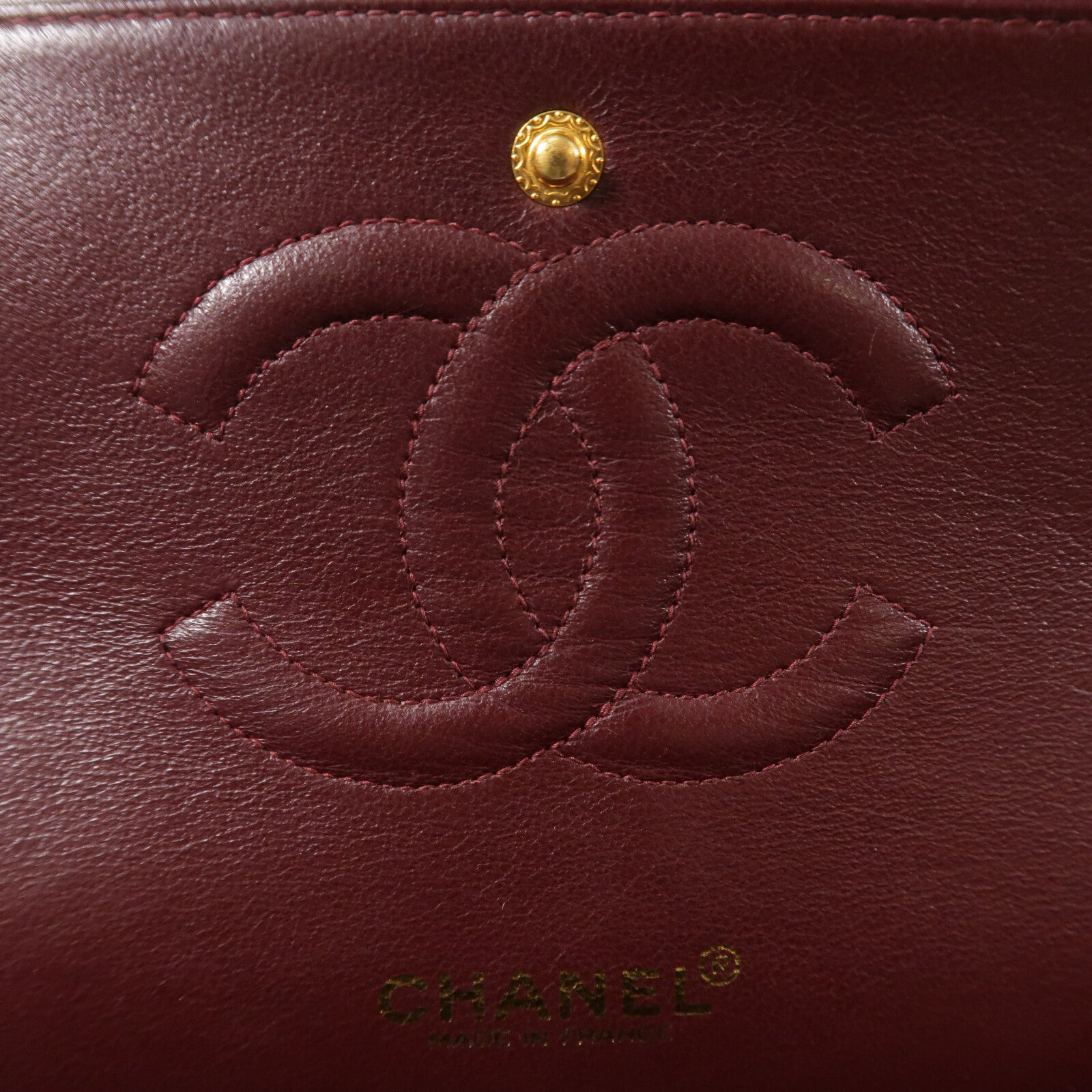 CHANEL 羊皮皮革Vintage Classic Flap鏈帶肩背袋