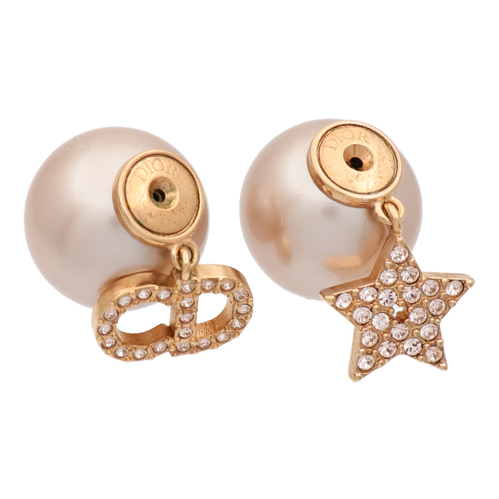 Dior 金屬/PVC Dior Tribales Earring耳環