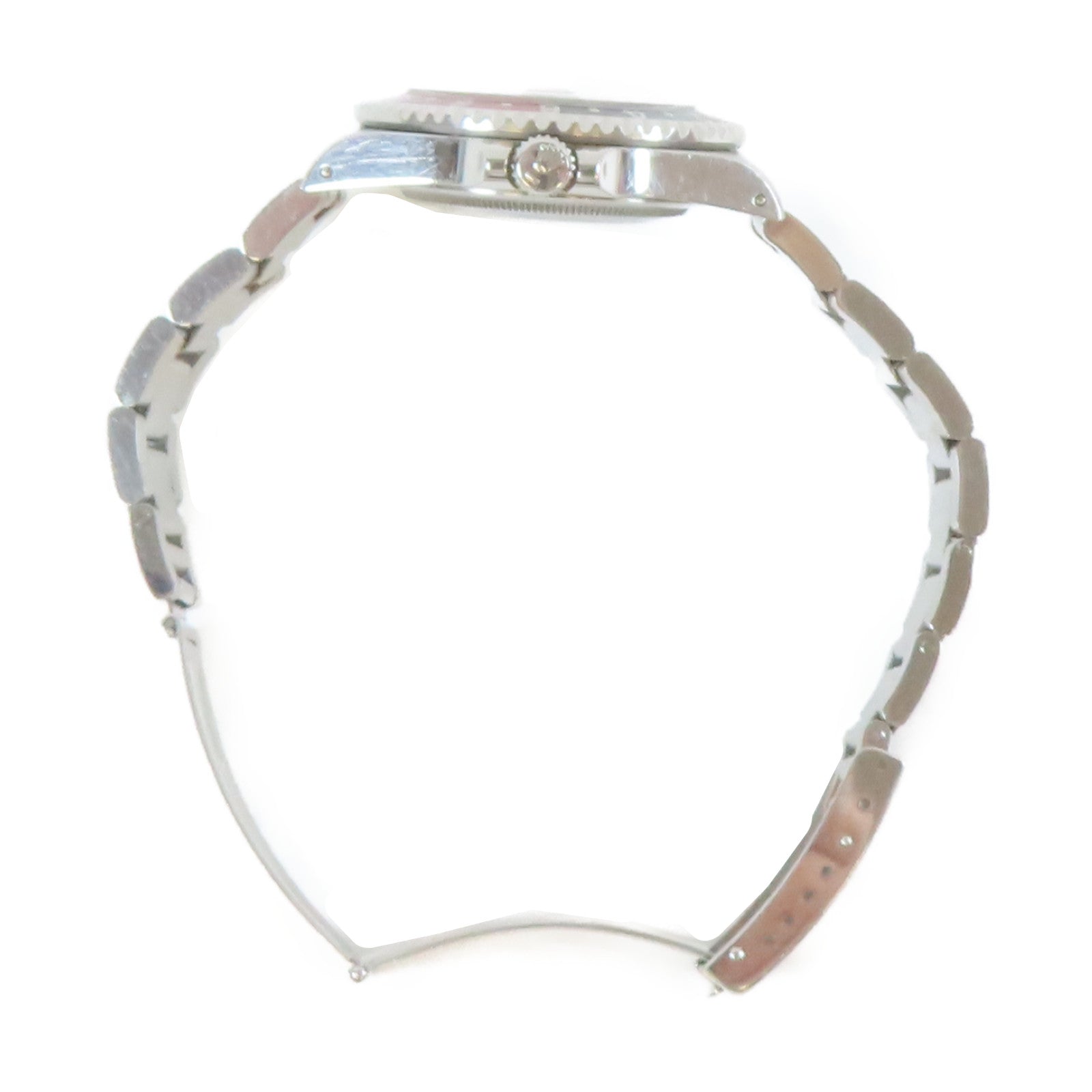 ROLEX 不鏽鋼GMT MasterⅡ Automatic自動機芯手錶黑色#17.5cm
