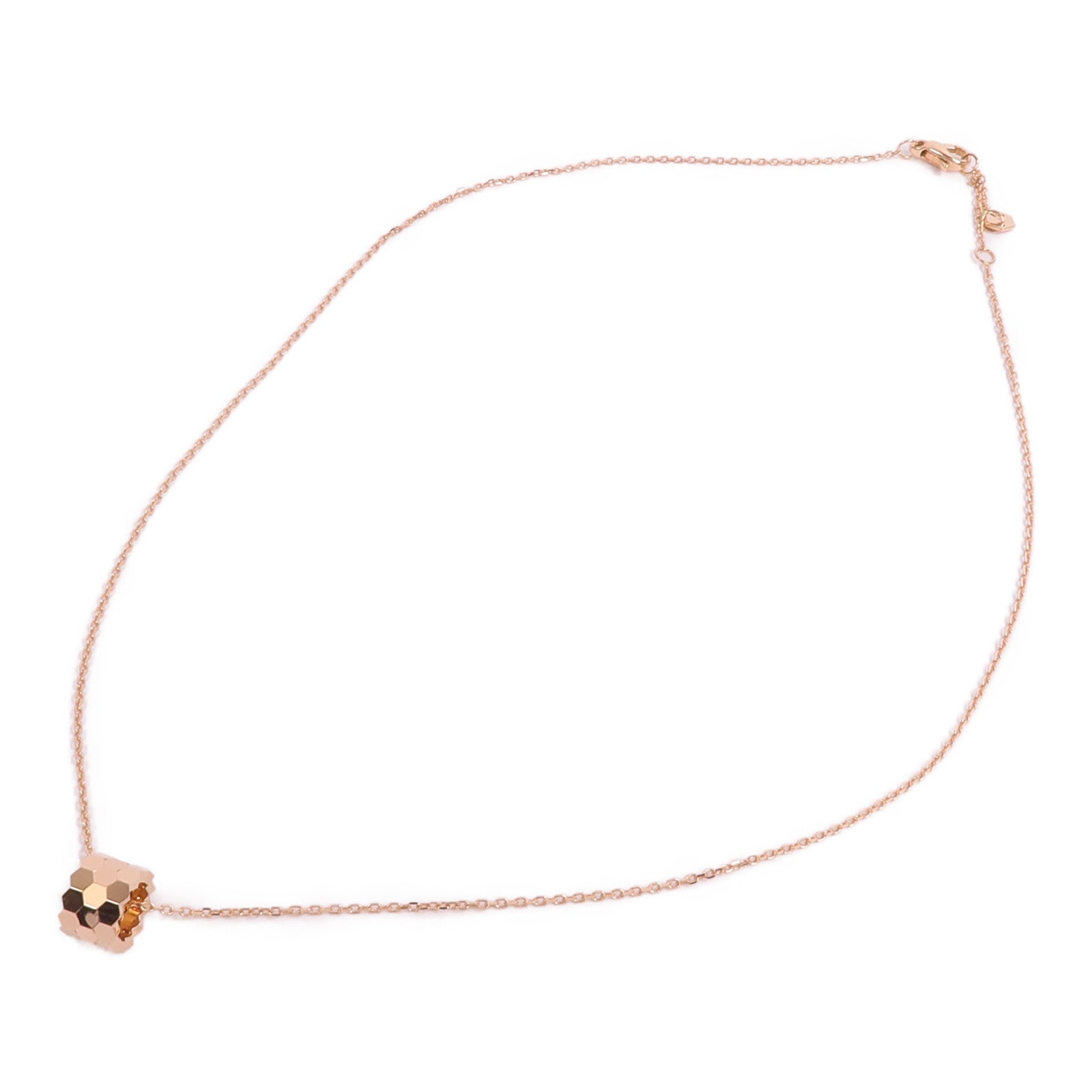 Chaumet 18K玫瑰金Bee My Chaumet項鍊