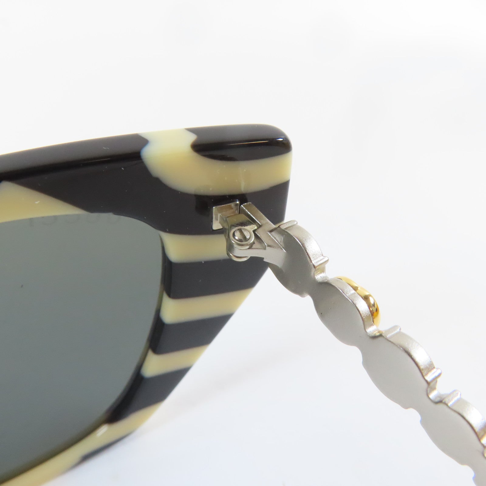GUCCI 【激減優惠】PVC Sunglasses太陽眼鏡黑色/米色