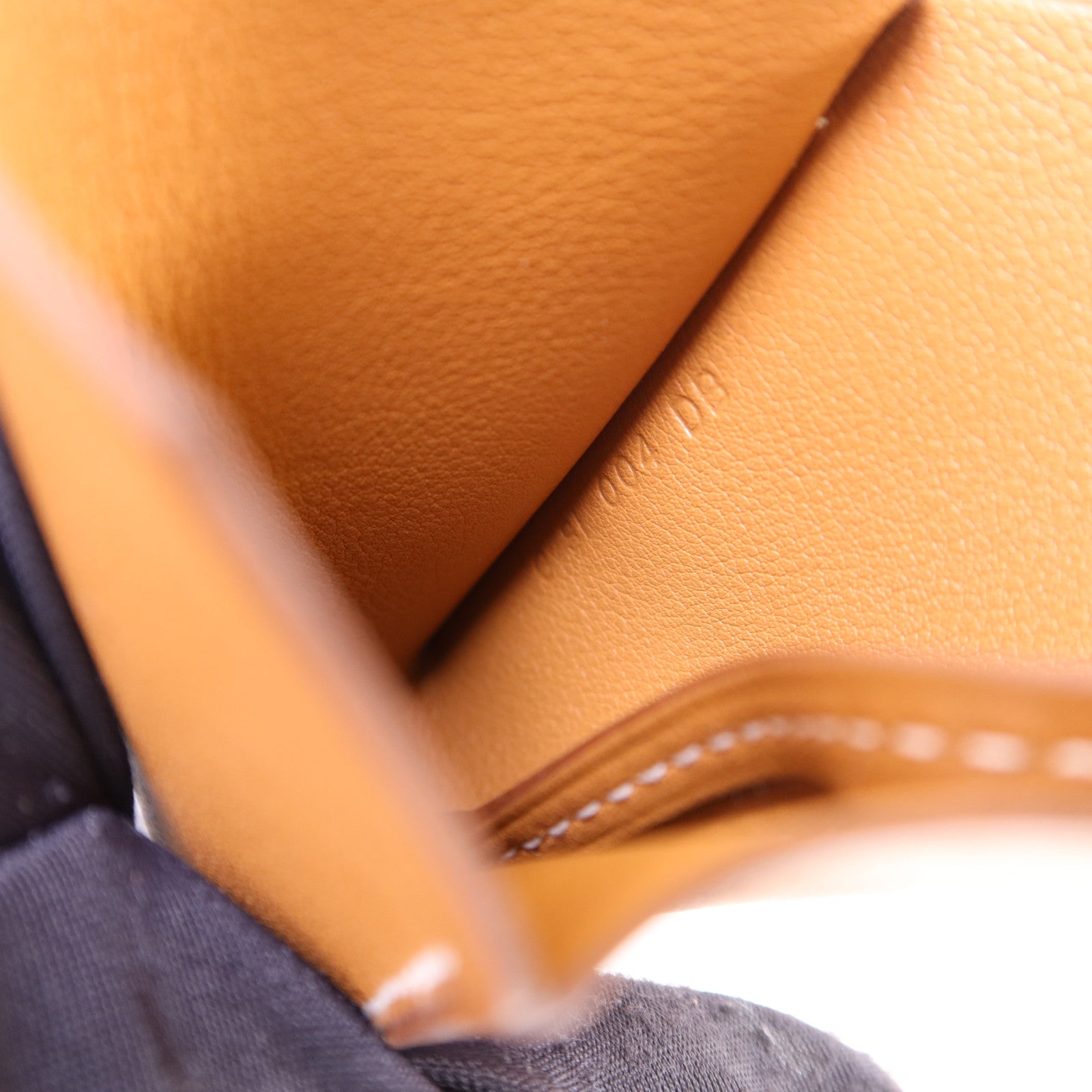 HERMES Barenia皮革Clochette項鍊Gold