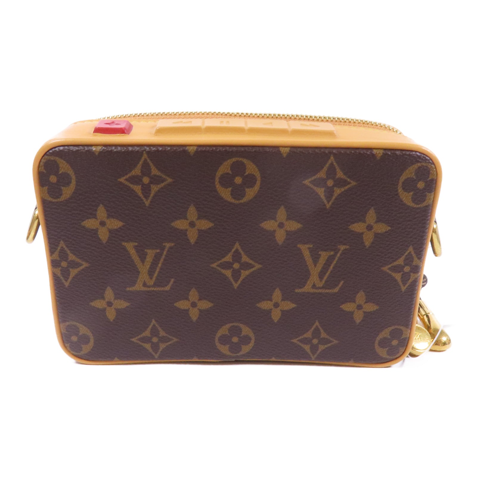 LOUIS VUITTON Monogram Baladeur Wearable Wallet金扣肩背袋