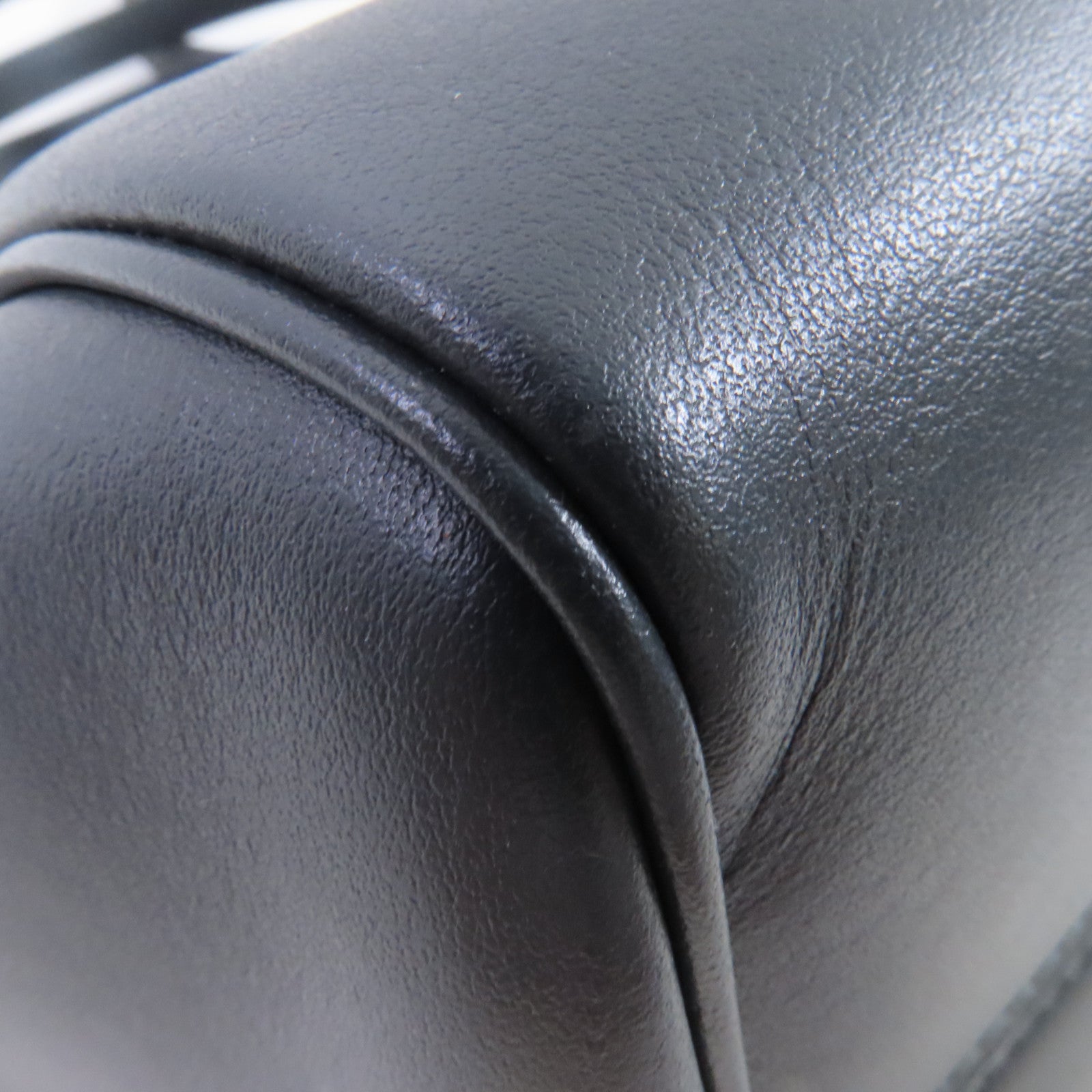 CELINE 牛皮皮革Cabas Cuir Triomphe 2Way Shoulder Bag手挽肩背兩用袋灰色