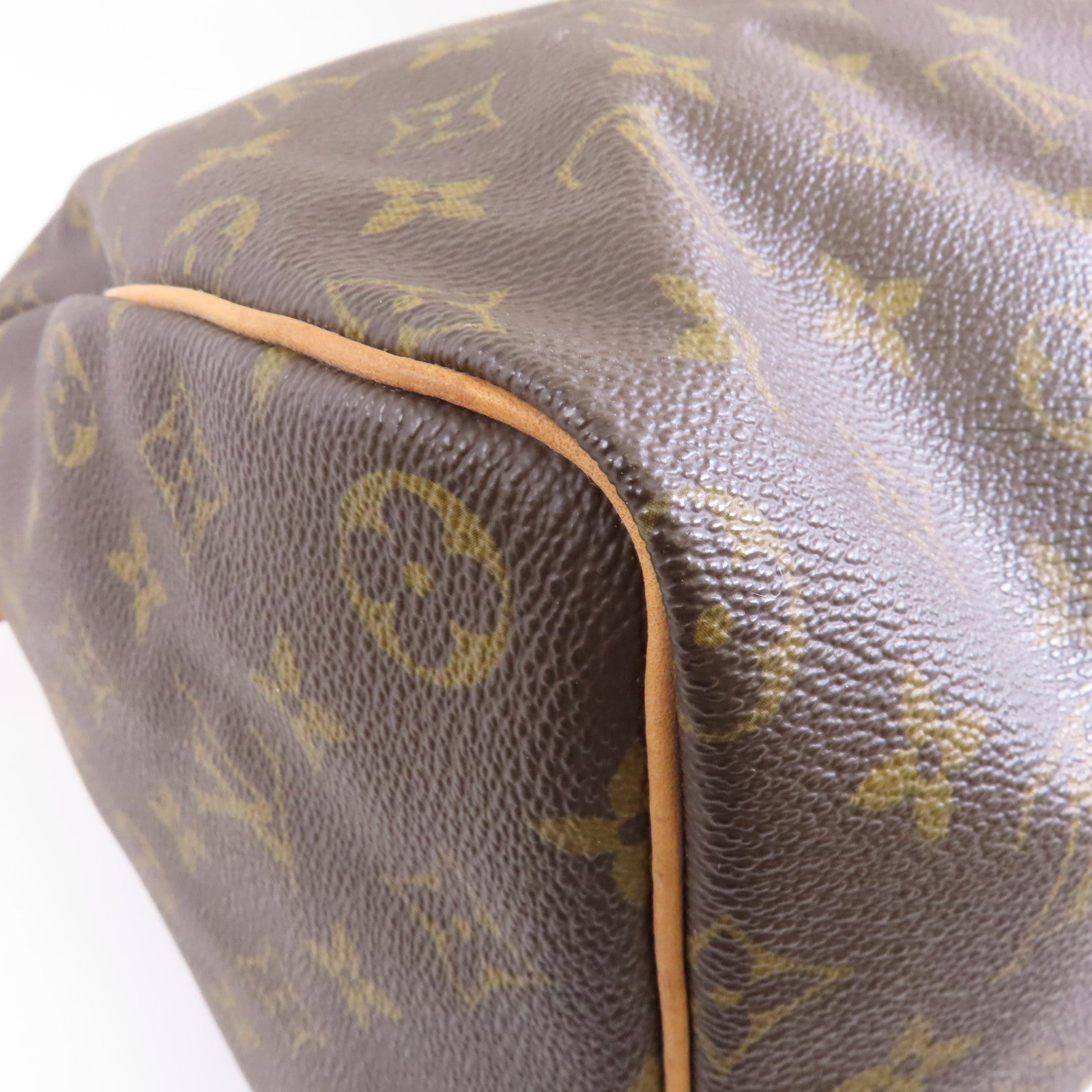 LOUIS VUITTON 【激減優惠】Monogram Speedy 40金扣手挽袋棕色