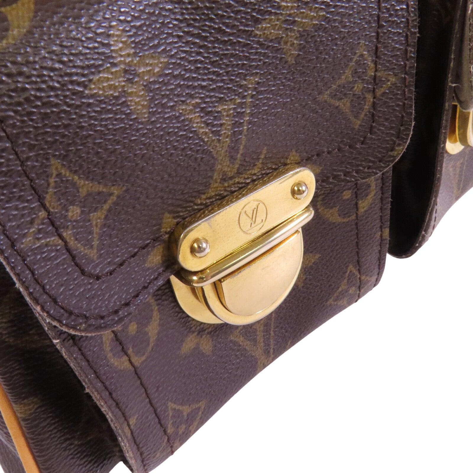 LOUIS VUITTON Monogram Manhttan PM金扣肩背袋