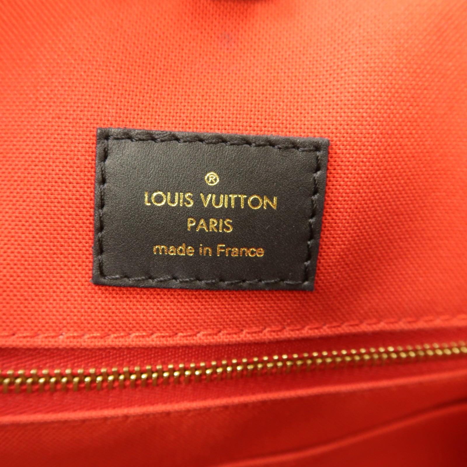 LOUIS VUITTON 【激減優惠】Monogram/Monogram Reverse On The Go MM金扣手挽肩背兩用袋啡色