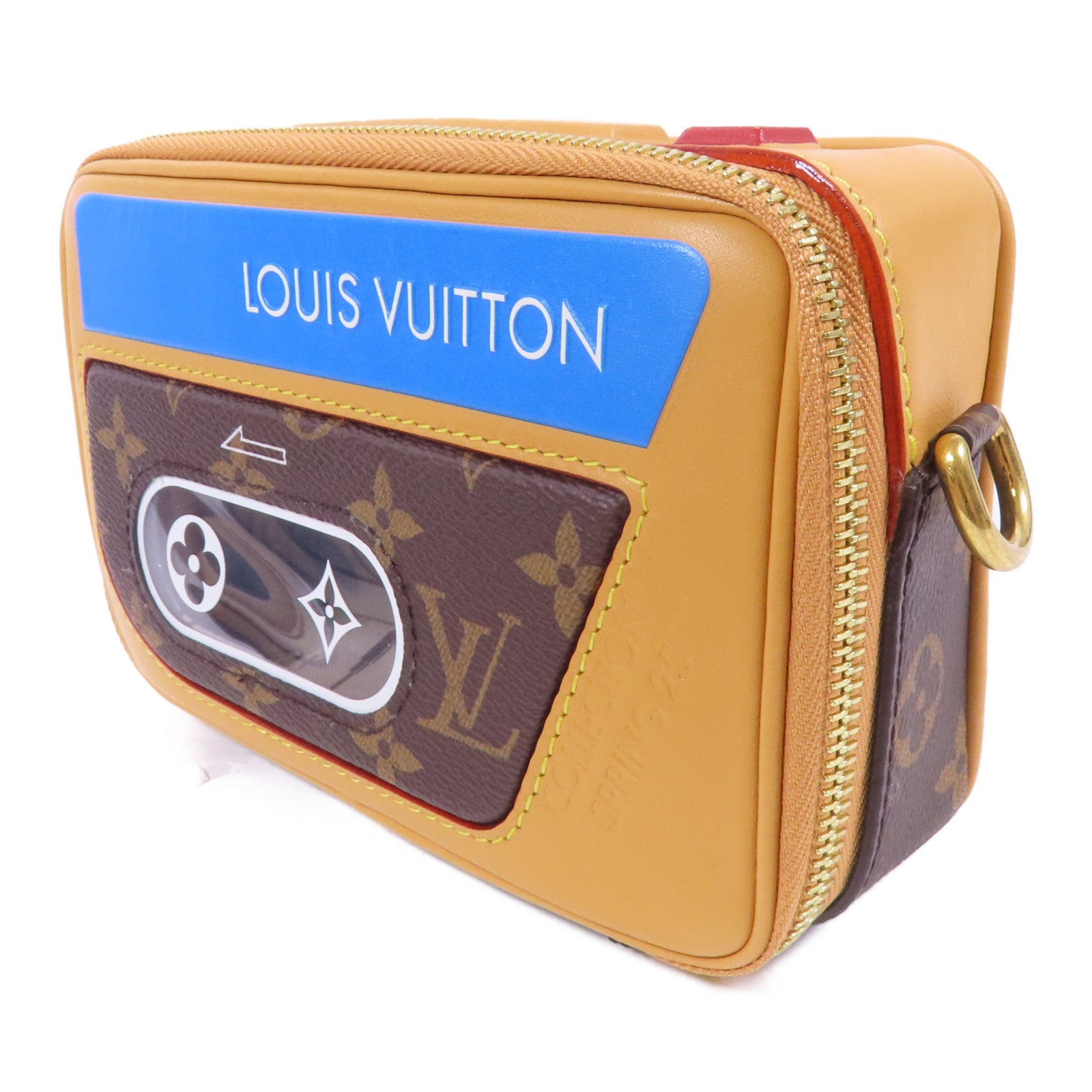 LOUIS VUITTON Monogram Baladeur Wearable Wallet金扣肩背袋