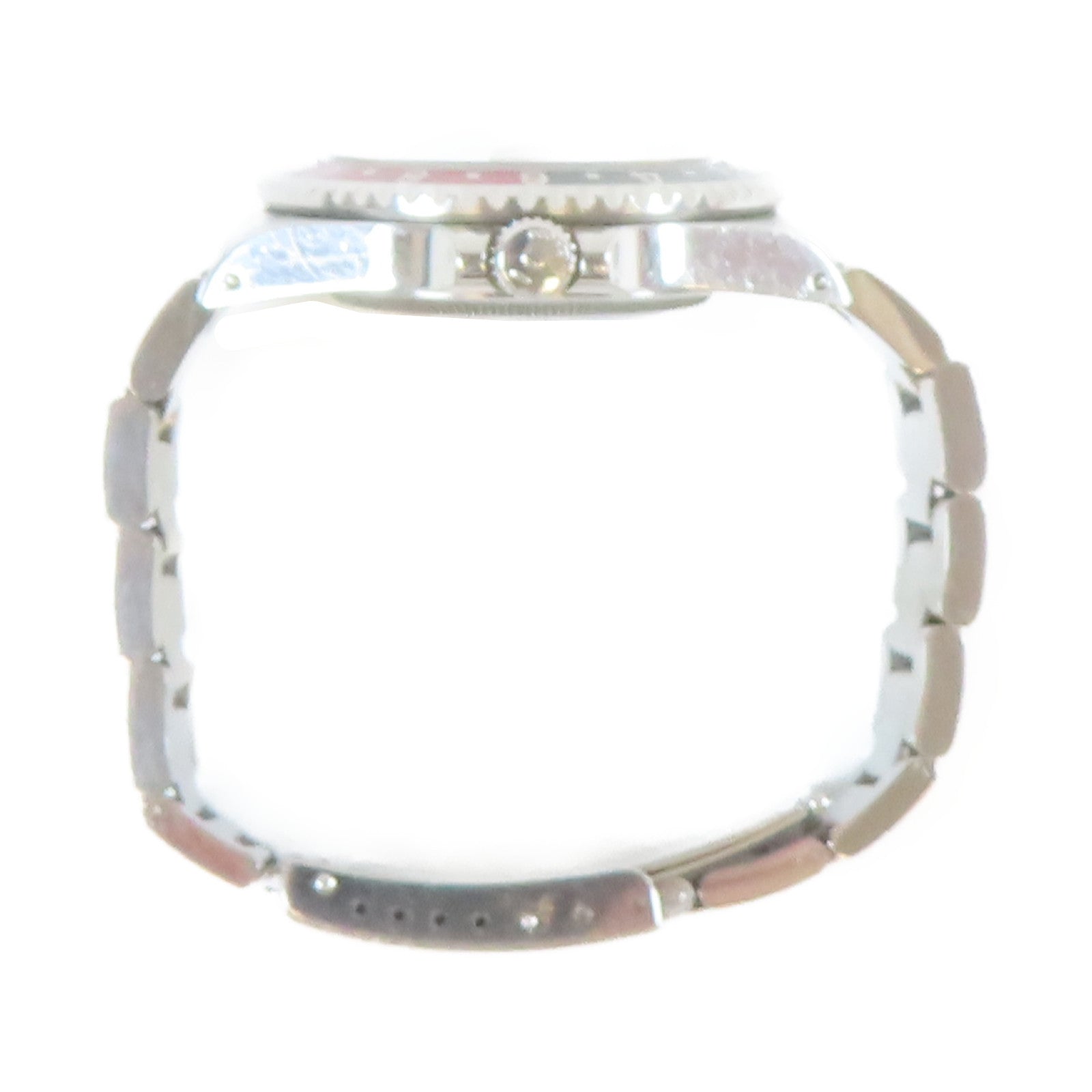 ROLEX 不鏽鋼GMT MasterⅡ Automatic自動機芯手錶黑色#17.5cm