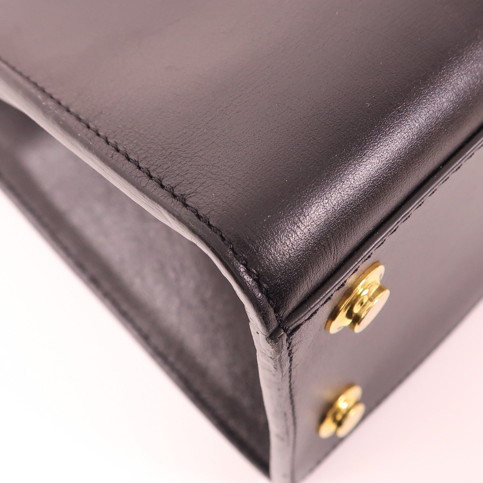LOUIS VUITTON LV GHW City Steamer MM 2 Way Bag M42190 Calfskin Black/Beige/Red