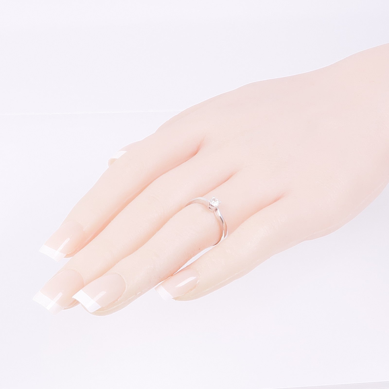 JEWELRY 【激減優惠】18K白金Diamond Ring鑽石戒指US#6.5