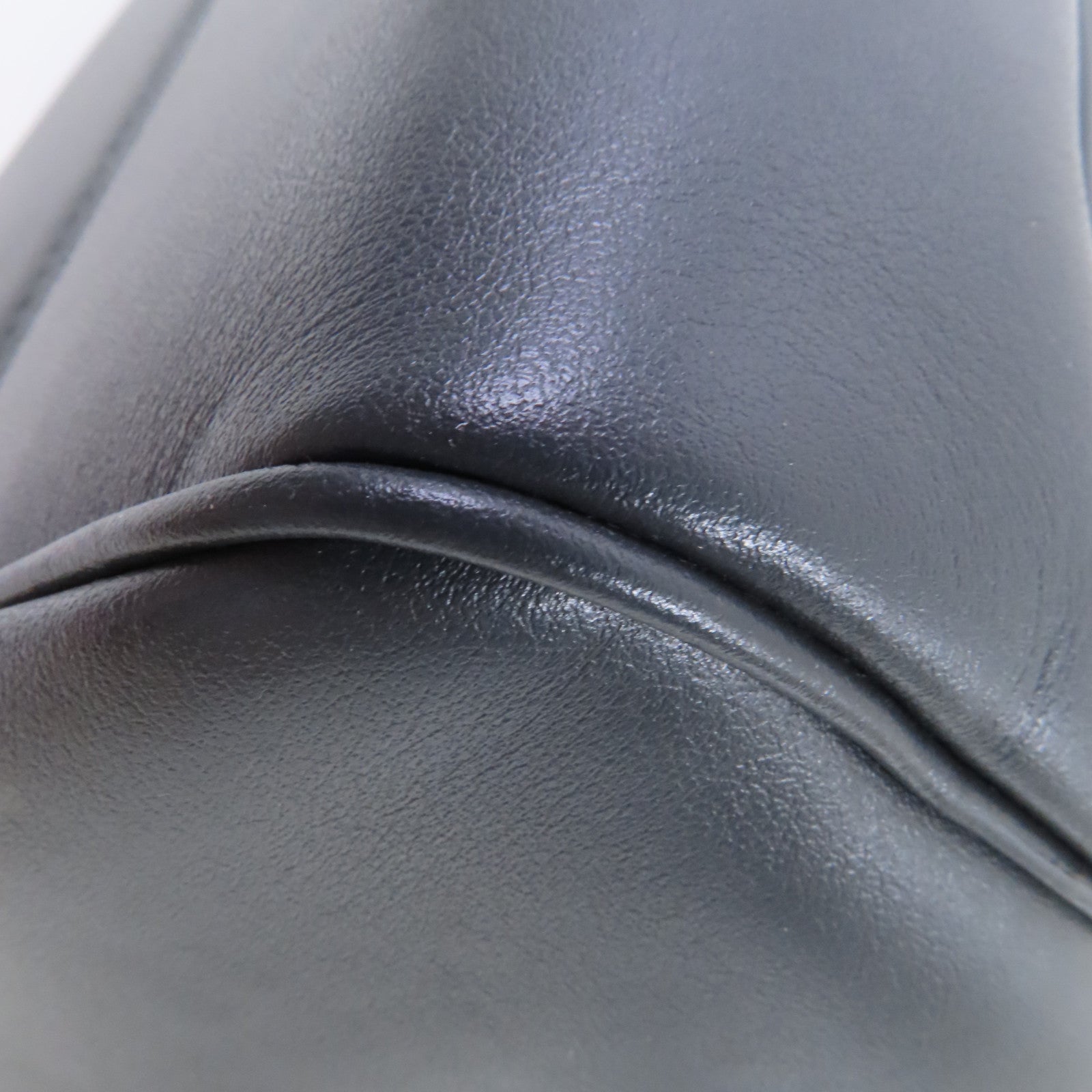 CELINE 牛皮皮革Cabas Cuir Triomphe 2Way Shoulder Bag手挽肩背兩用袋灰色