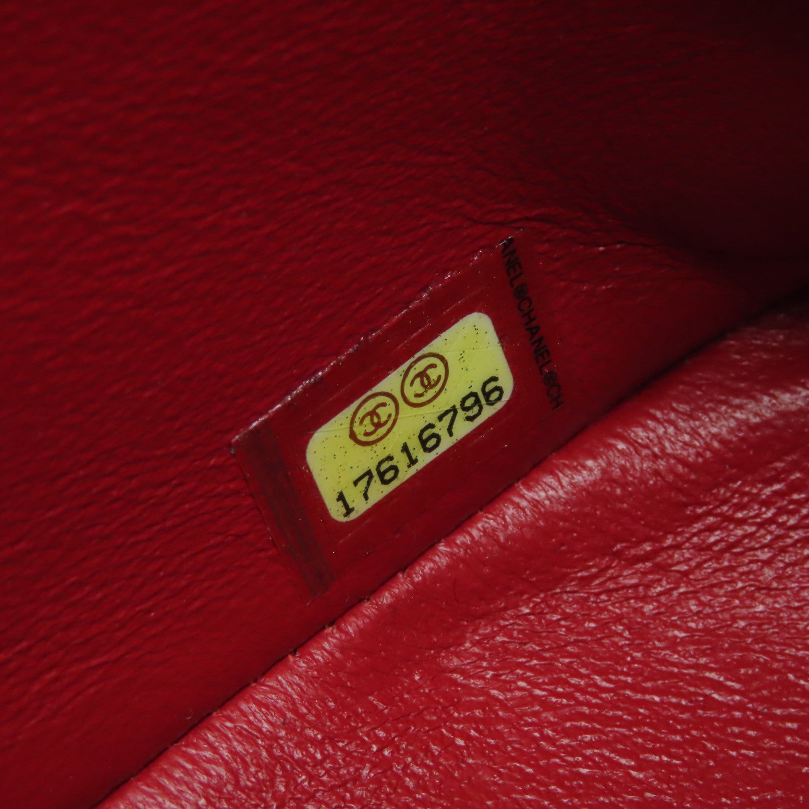 CHANEL **【清倉大減價】菱格羊皮皮革Chain Shoulder Bag銀扣鏈