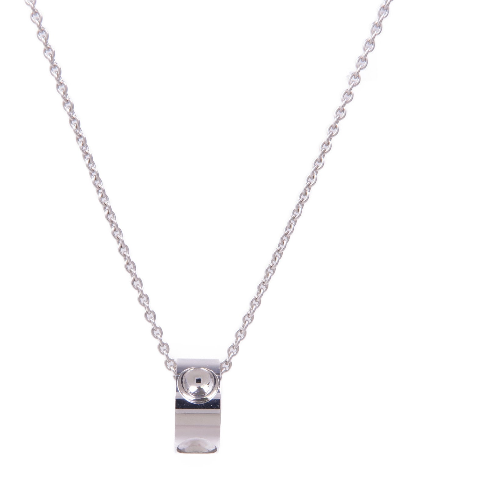 LOUIS VUITTON 【激減優惠】18K白金Empreinte Pendant項鍊
