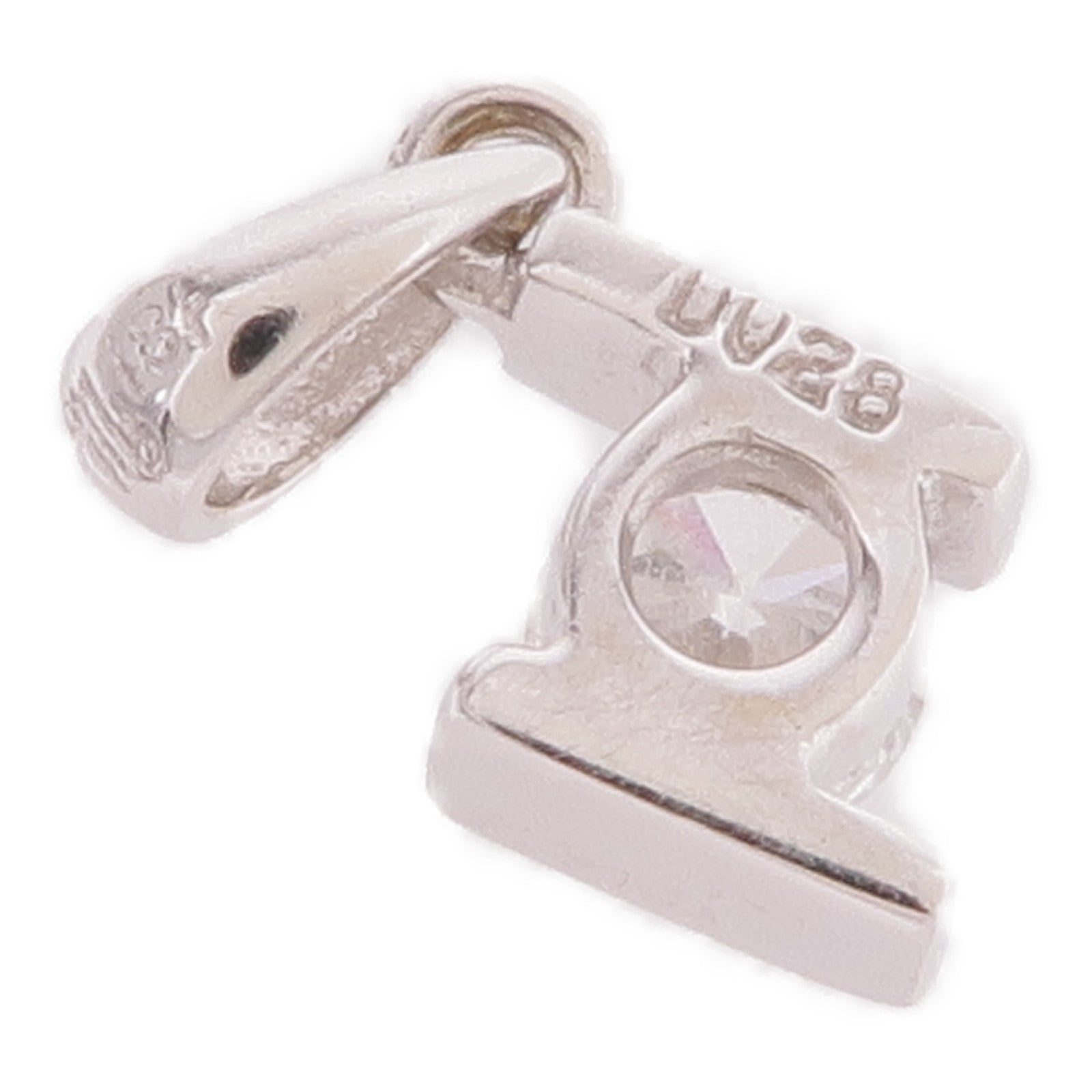 JEWELRY 18K白金Diamond Pendant Top鑽石吊墜