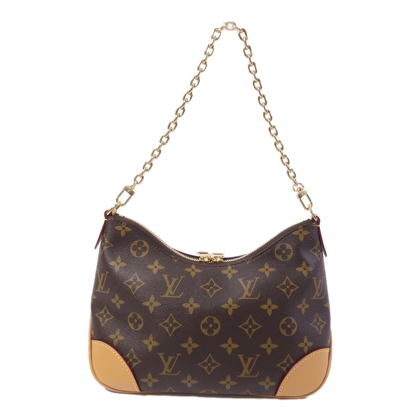 LOUIS VUITTON Monogram Boulogne PM金扣手挽肩背兩用袋