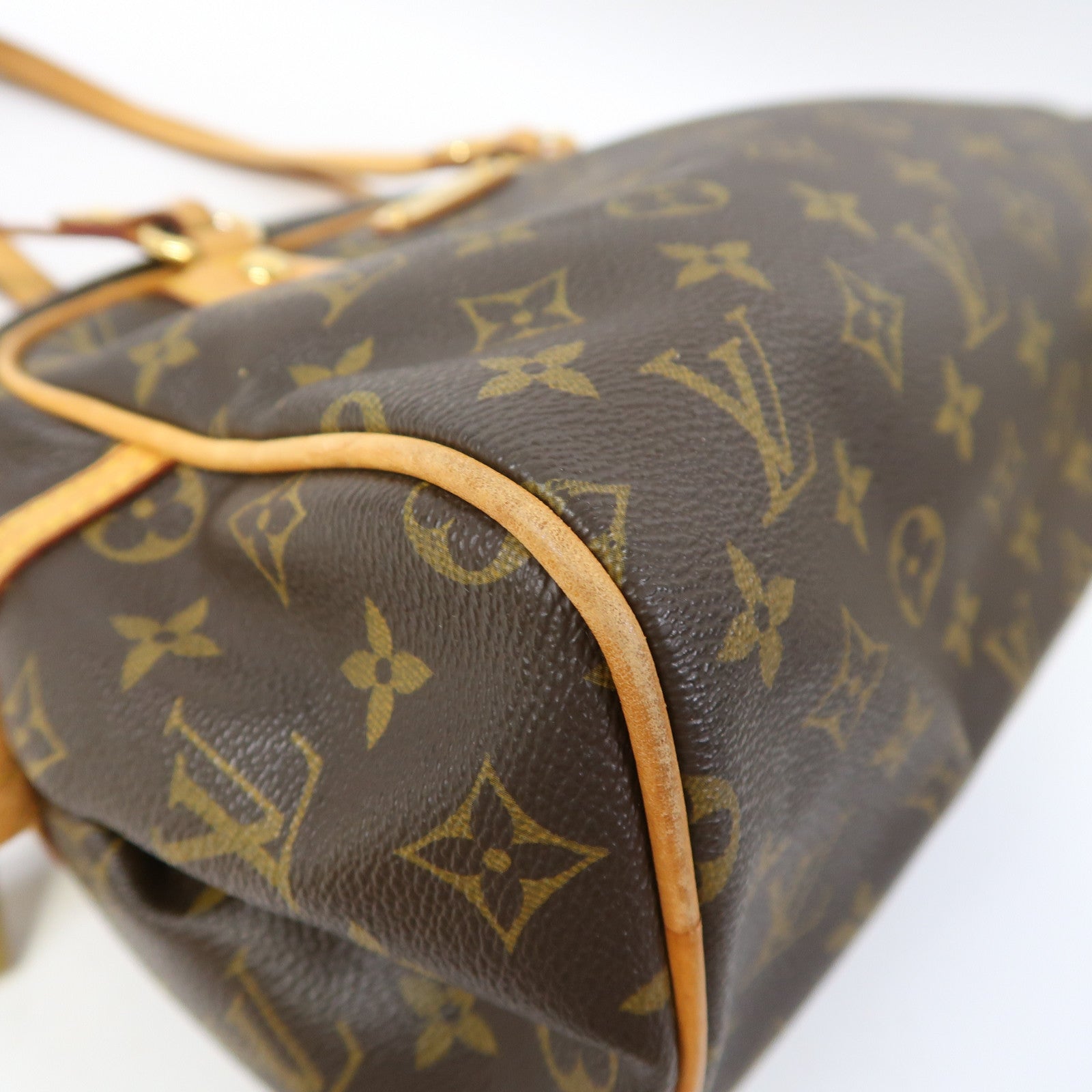 LOUIS VUITTON 【激減優惠】Monogram Montorgueil GM金扣肩背袋啡色