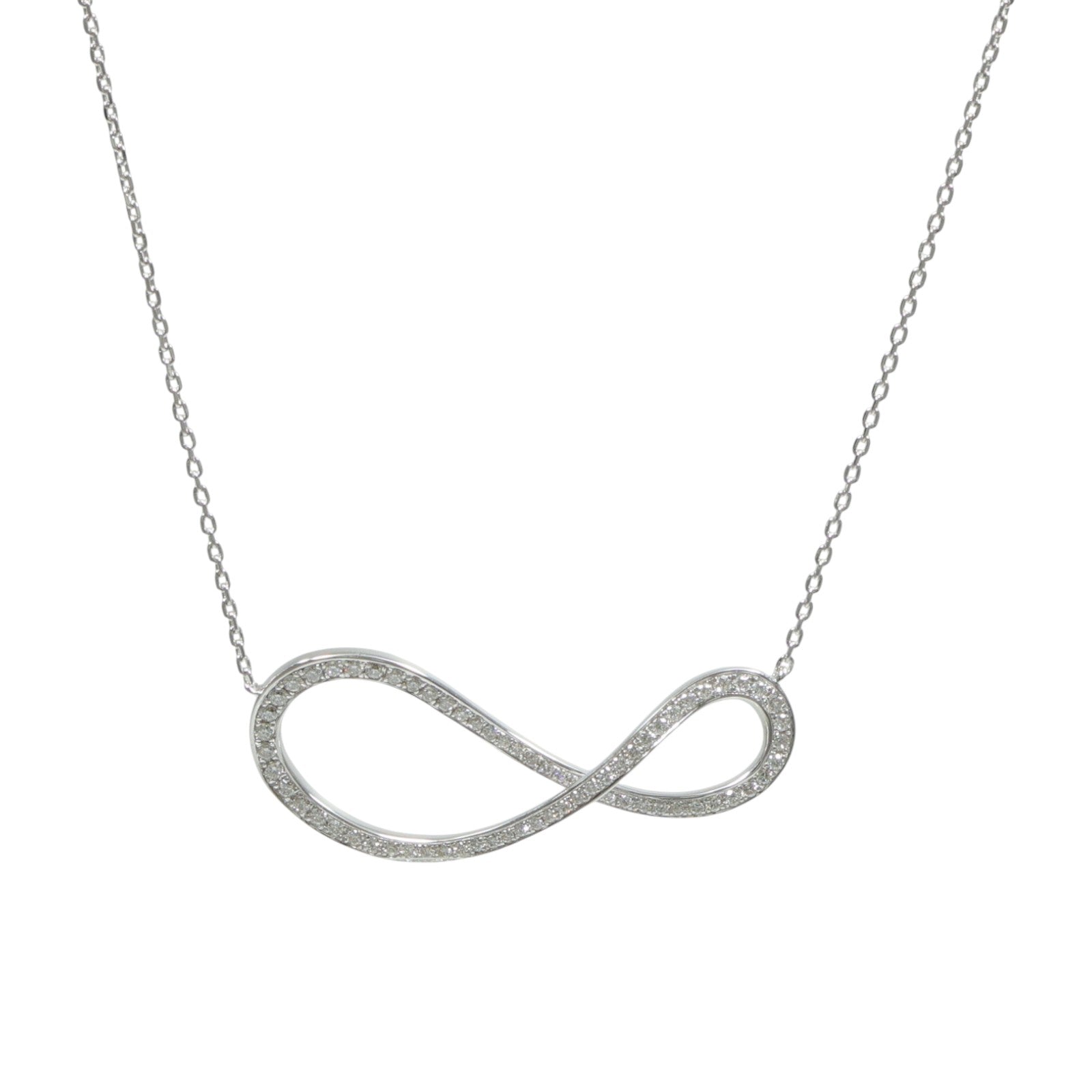JEWELRY 18K白金Diamond Necklace鑽石項鍊