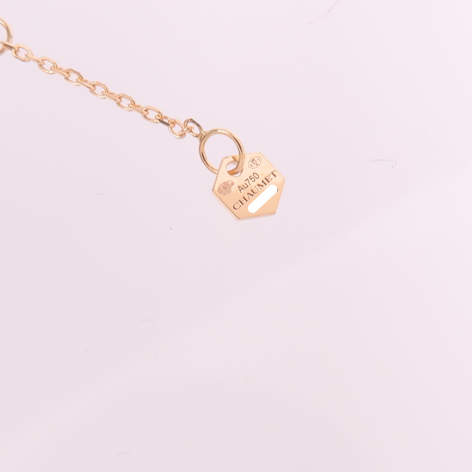 Chaumet 18K玫瑰金Bee My Chaumet項鍊