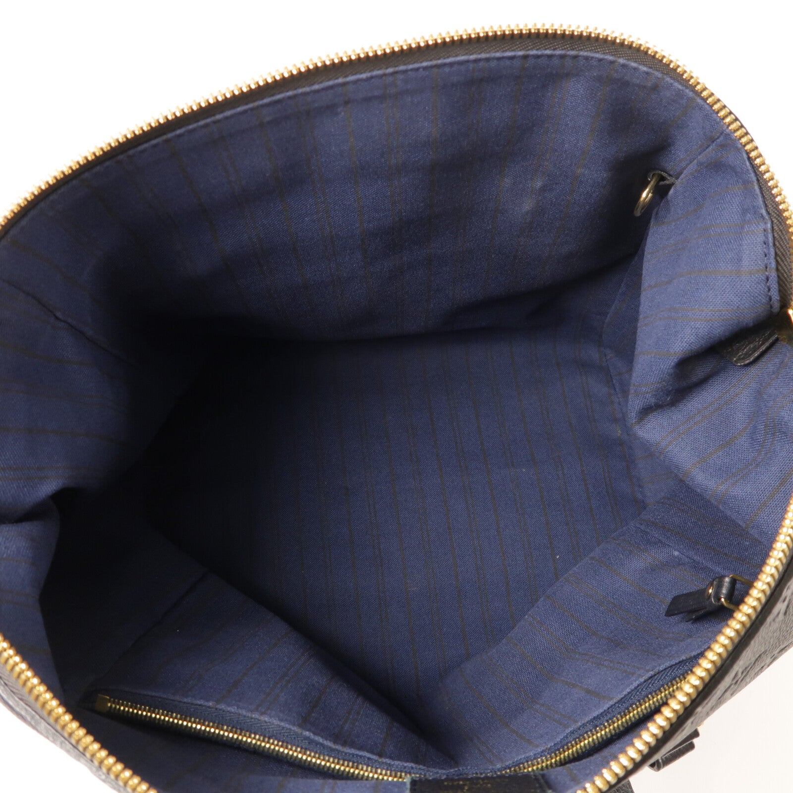 LOUIS VUITTON Monogram Empreinte Lumineuse PM金扣手挽肩背兩用袋