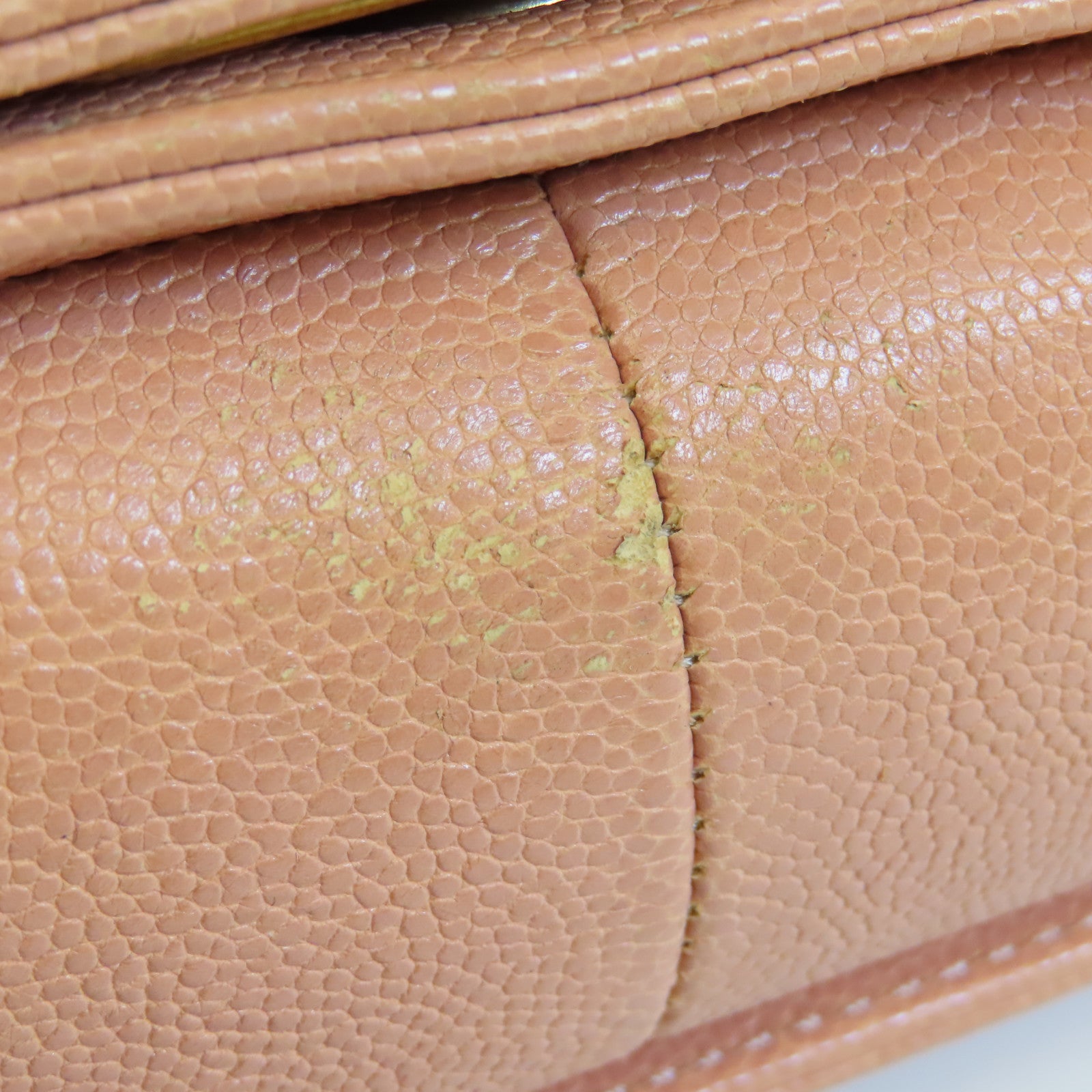 CHANEL 牛皮皮革Boy 25金扣肩背袋