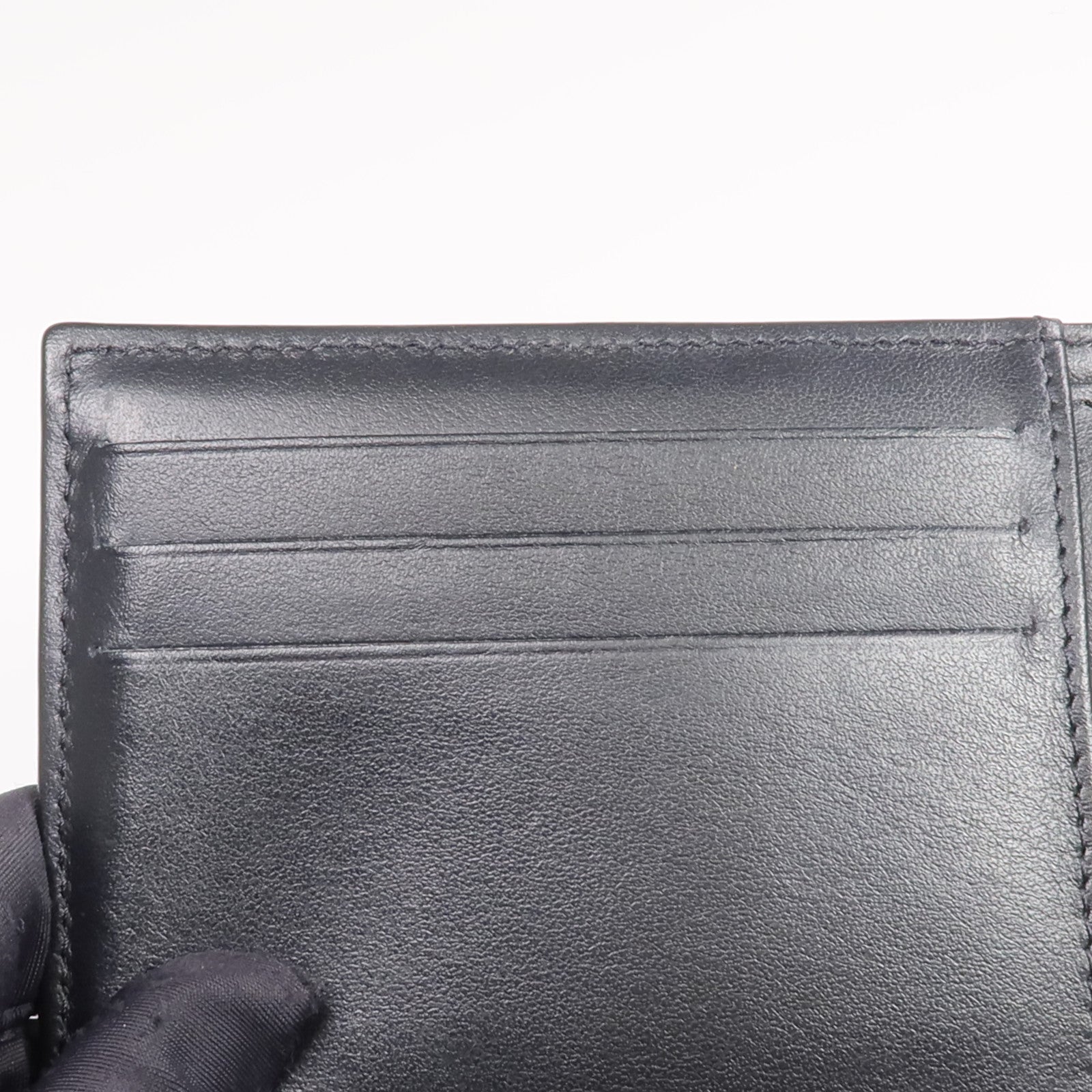 CHANEL 牛皮皮革Wallet金扣錢包