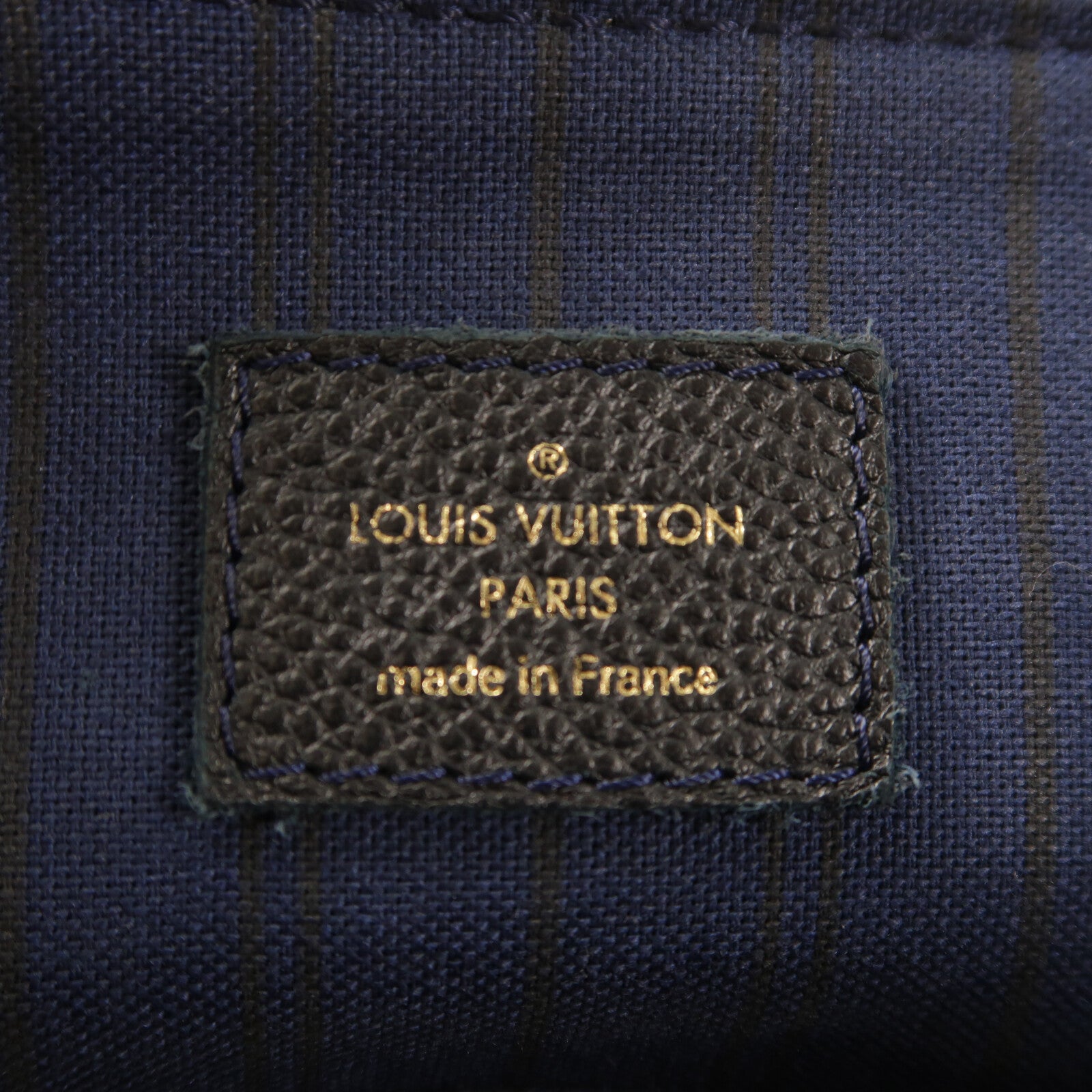 LOUIS VUITTON Monogram Empreinte Lumineuse PM金扣手挽肩背兩用袋
