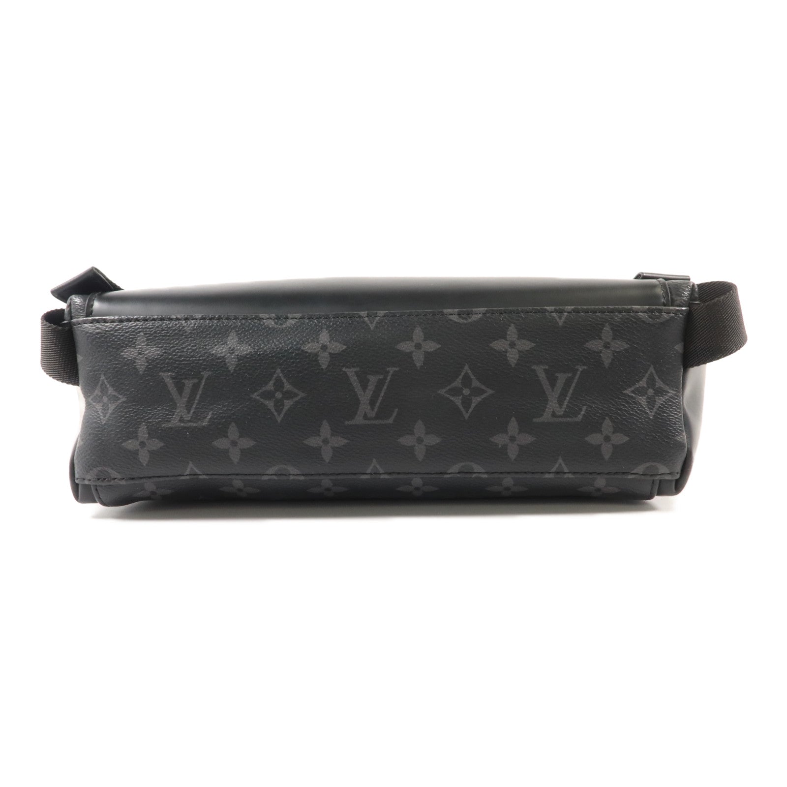 LOUIS VUITTON Monogram Eclipse Messenger PM Voyager銀扣肩背袋