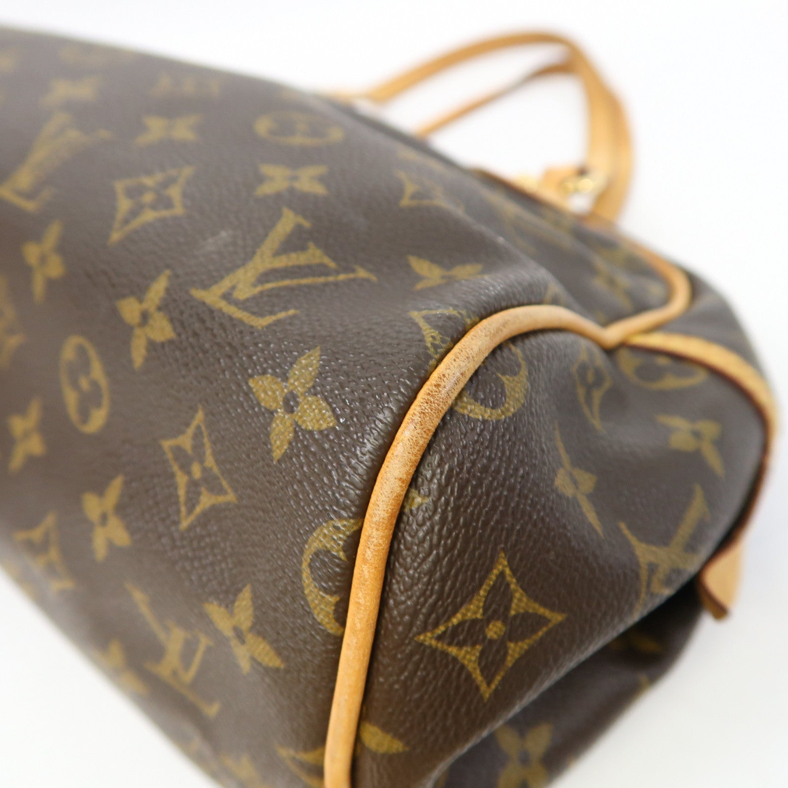 LOUIS VUITTON 【激減優惠】Monogram Montorgueil GM金扣肩背袋啡色