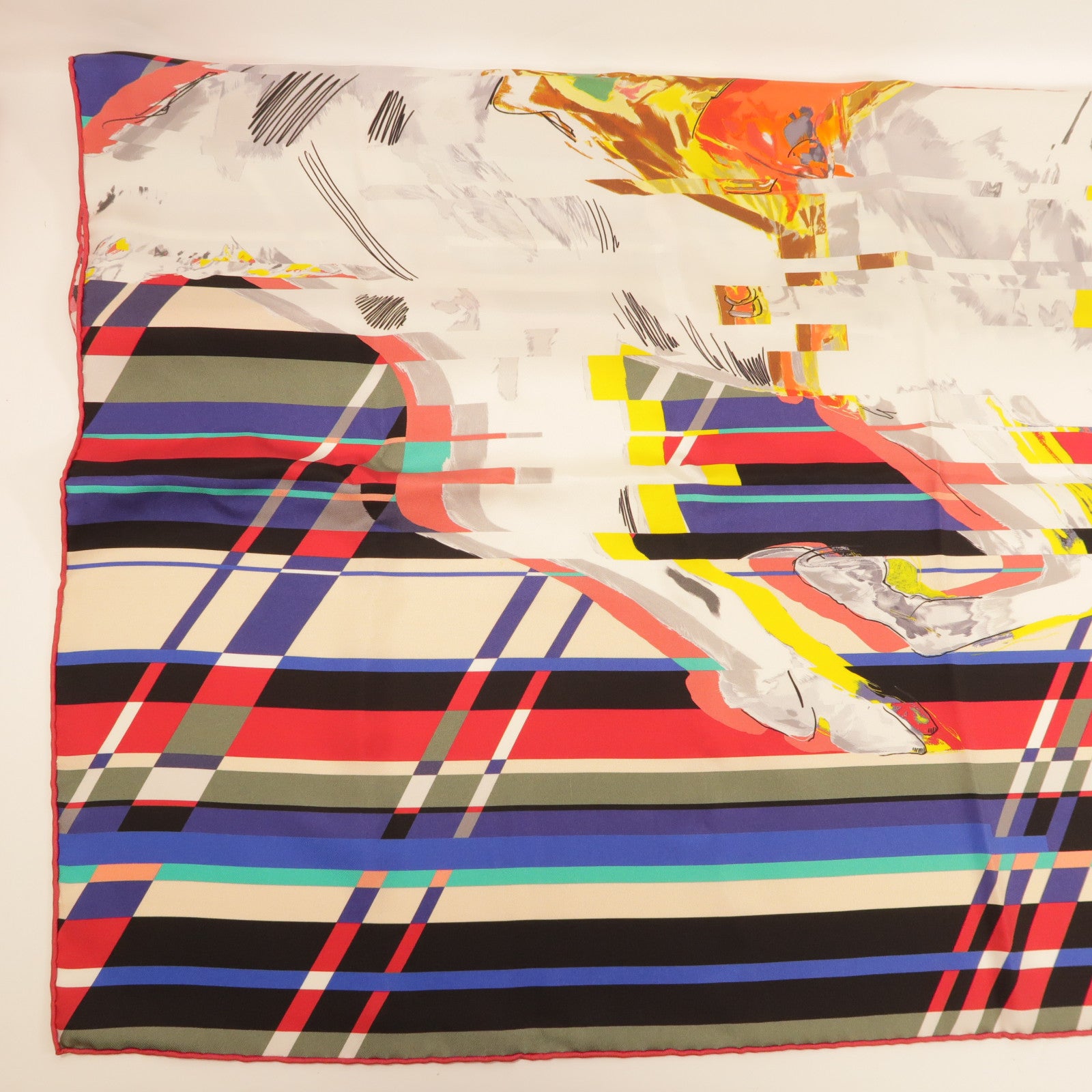 HERMES 絲質Scarf 90X90絲巾