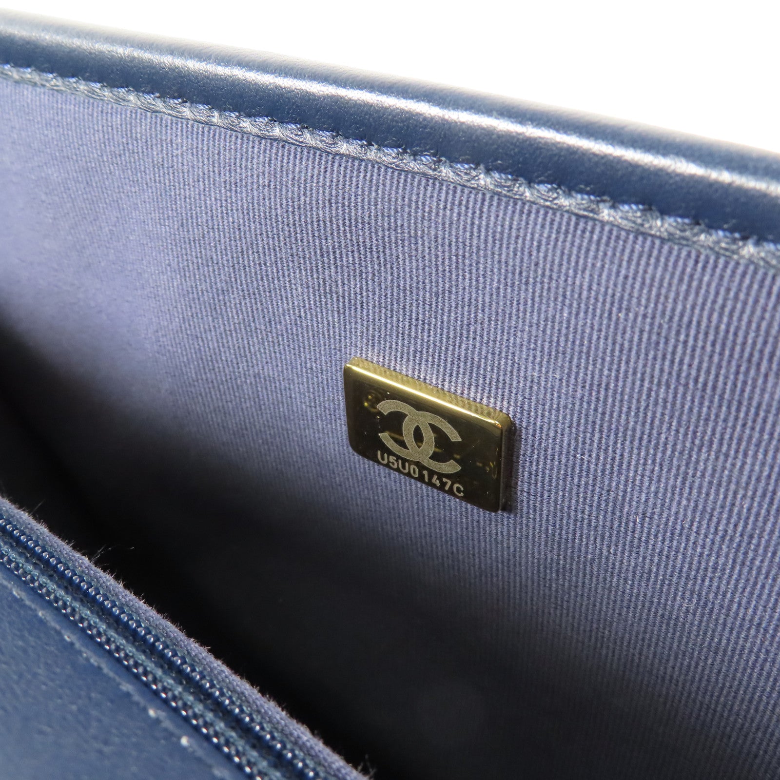 CHANEL 【激減優惠】斜紋軟呢Small Flap Bag Top Handle金扣手挽肩背兩用袋