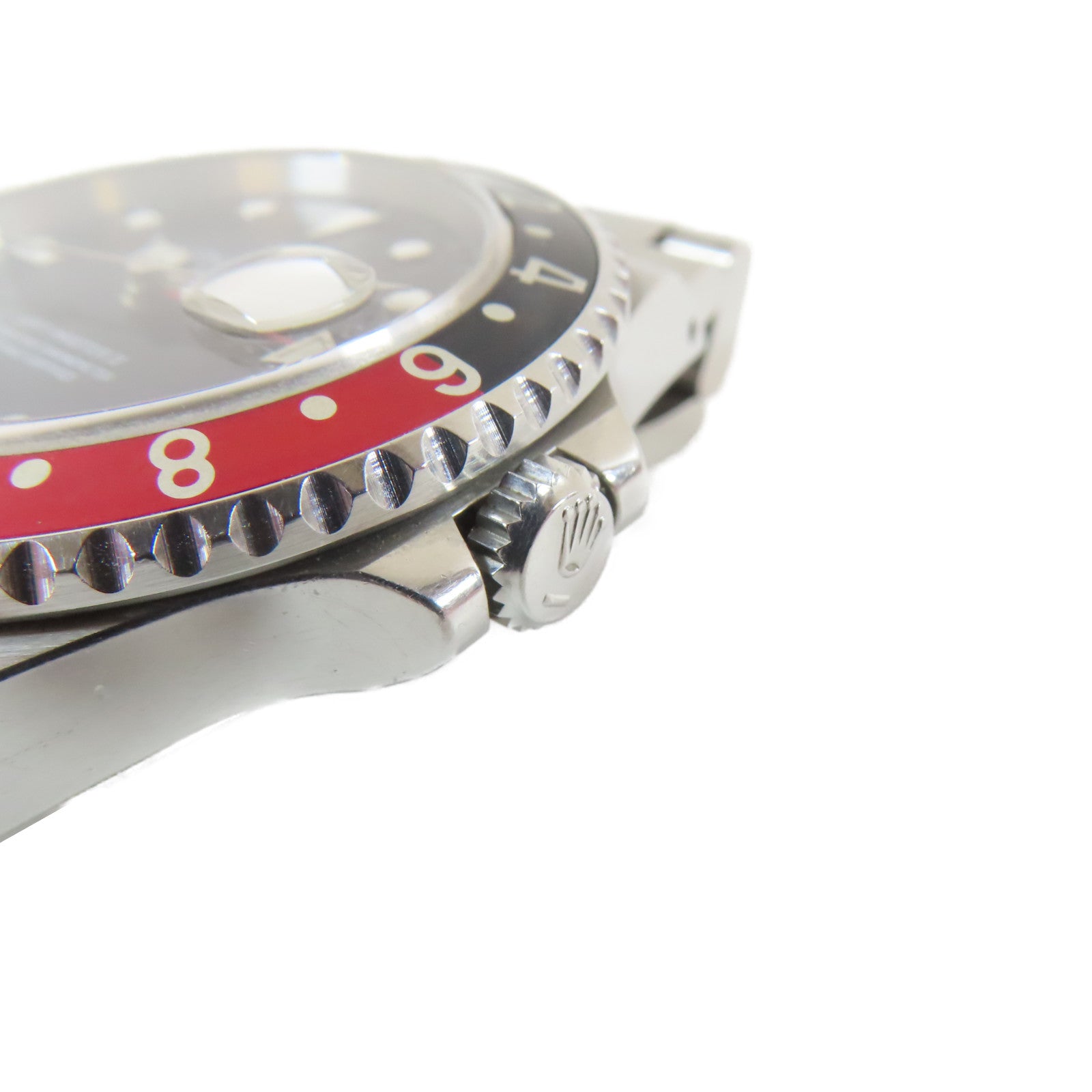 ROLEX 不鏽鋼GMT MasterⅡ Automatic自動機芯手錶黑色#17.5cm