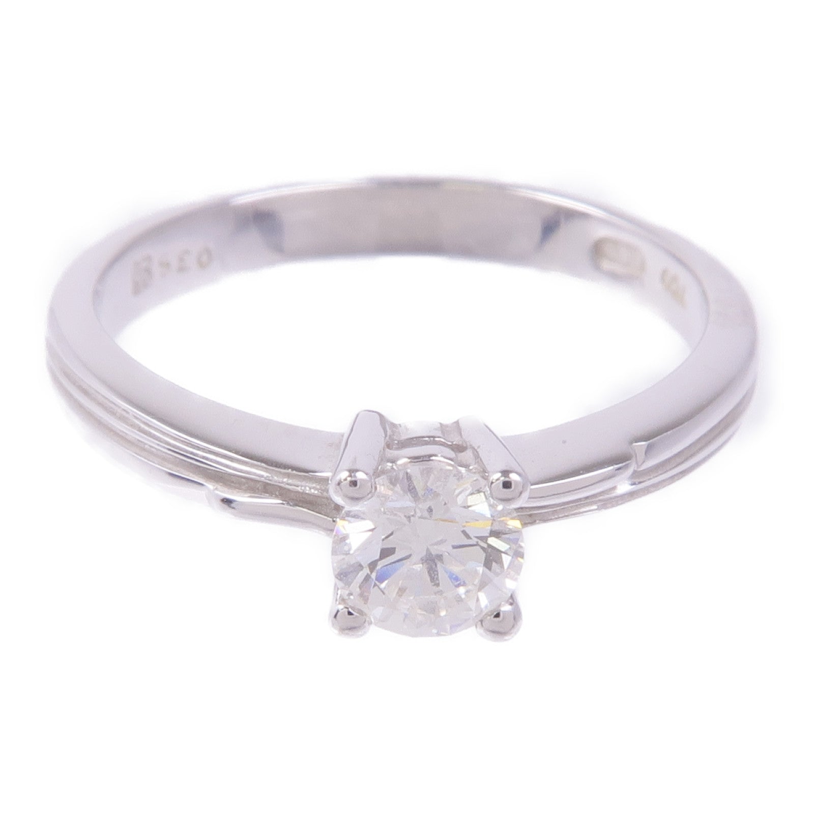 JEWELRY 【激減優惠】18K白金Diamond Ring鑽石戒指US#6.5
