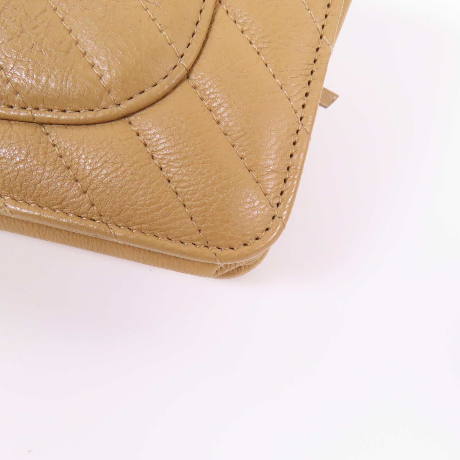 CHANEL 牛皮皮革Wallet On Chain金扣鏈帶肩背袋