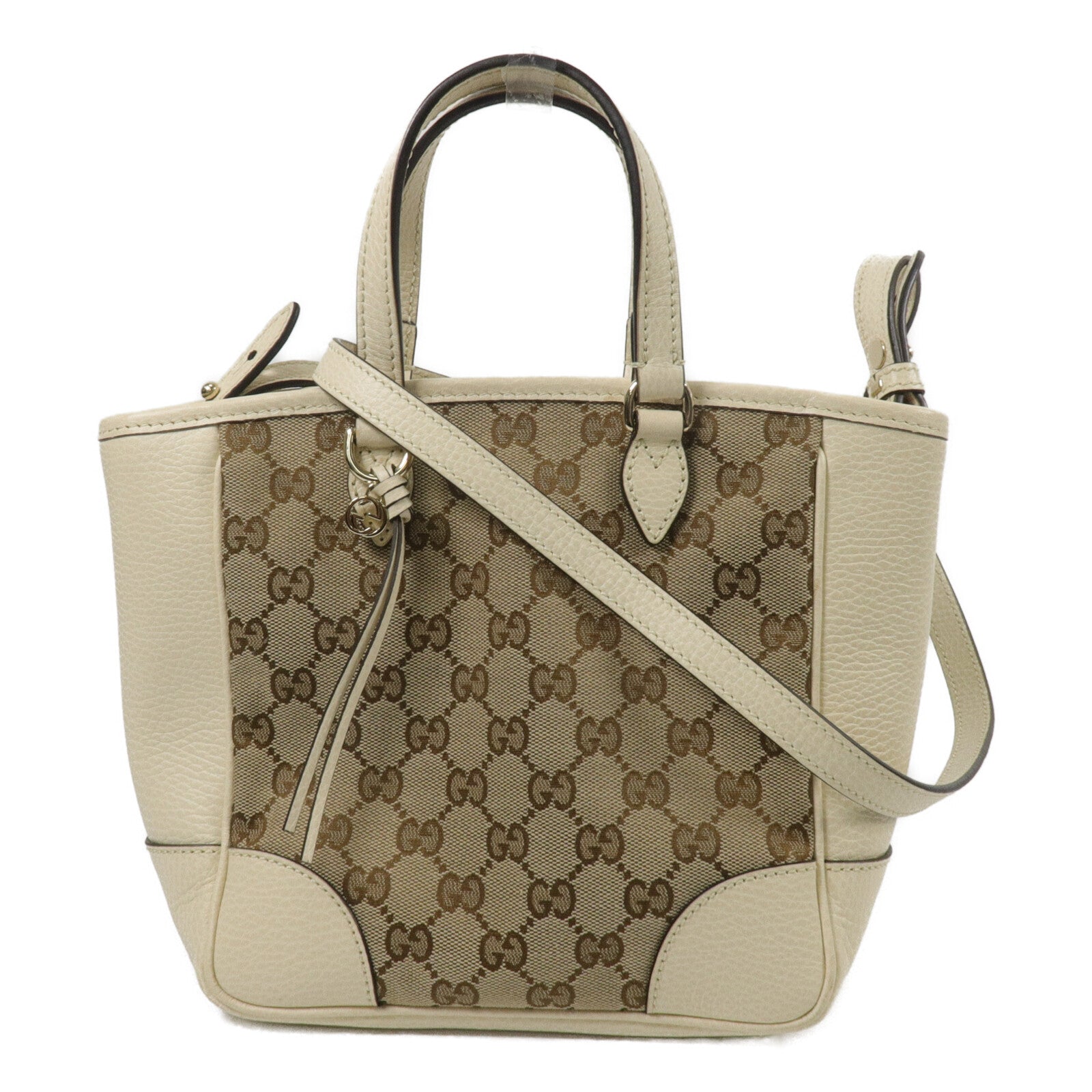 GUCCI 帆布2 Way Bag手挽肩背兩用袋妝