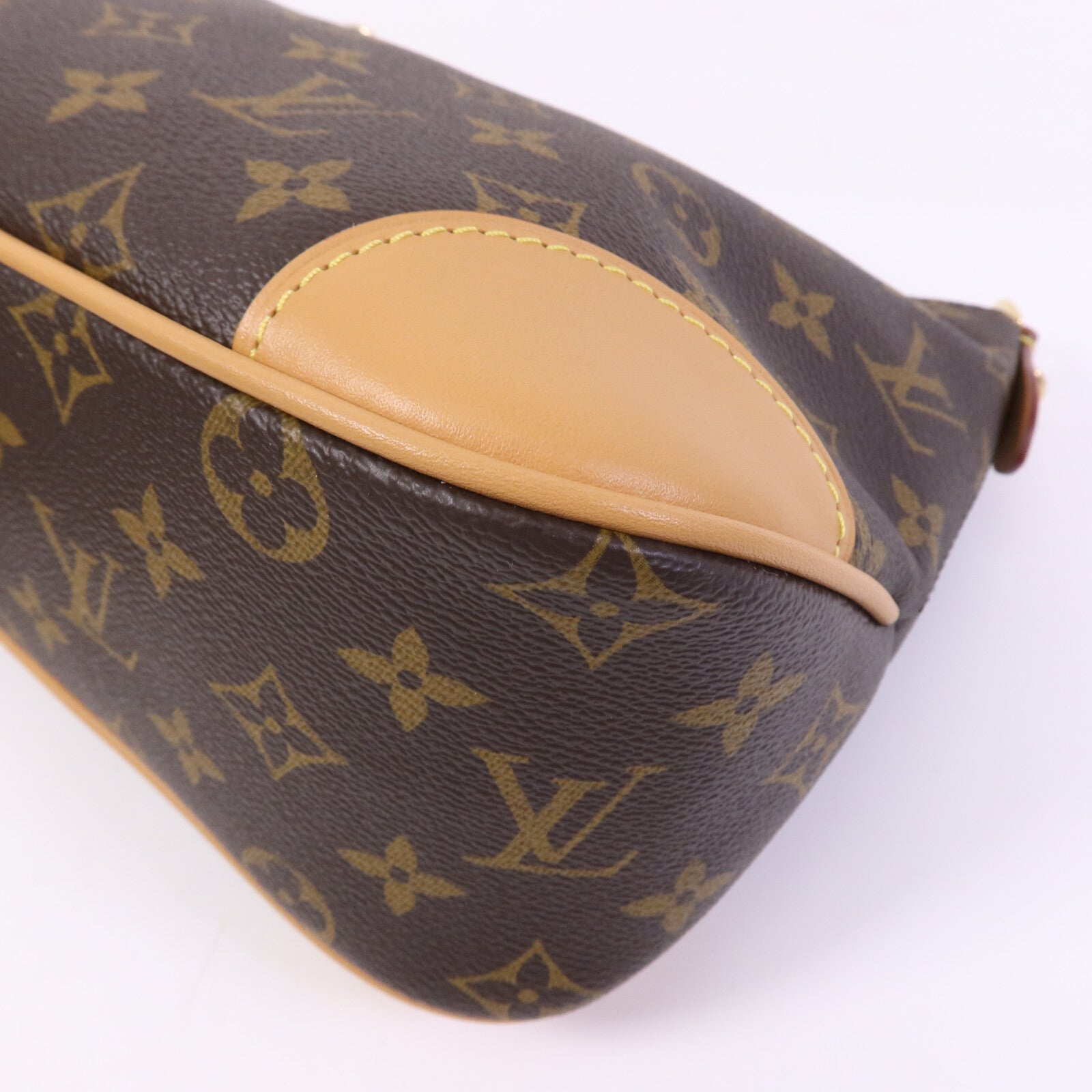 LOUIS VUITTON Monogram Boulogne PM金扣手挽肩背兩用袋