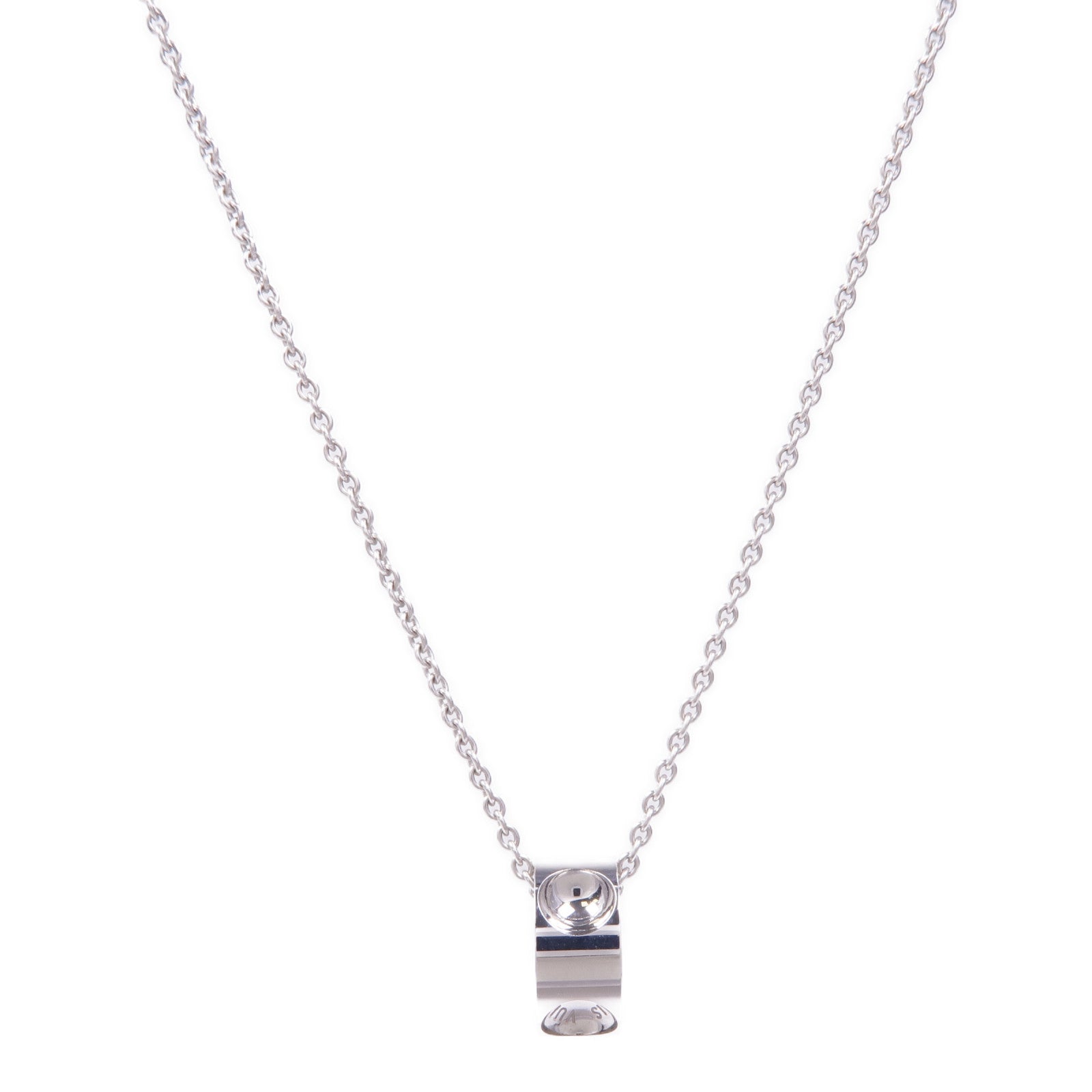 LOUIS VUITTON 【激減優惠】18K白金Empreinte Pendant項鍊