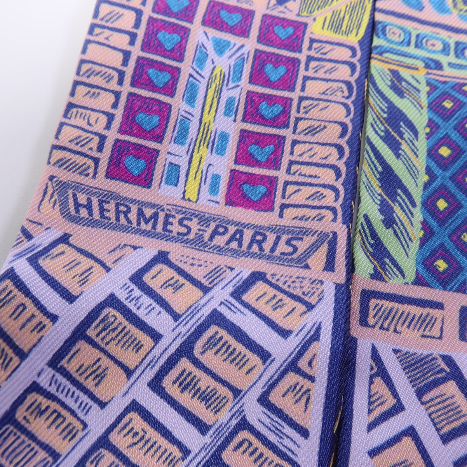 HERMES 絲質Twilly絲巾