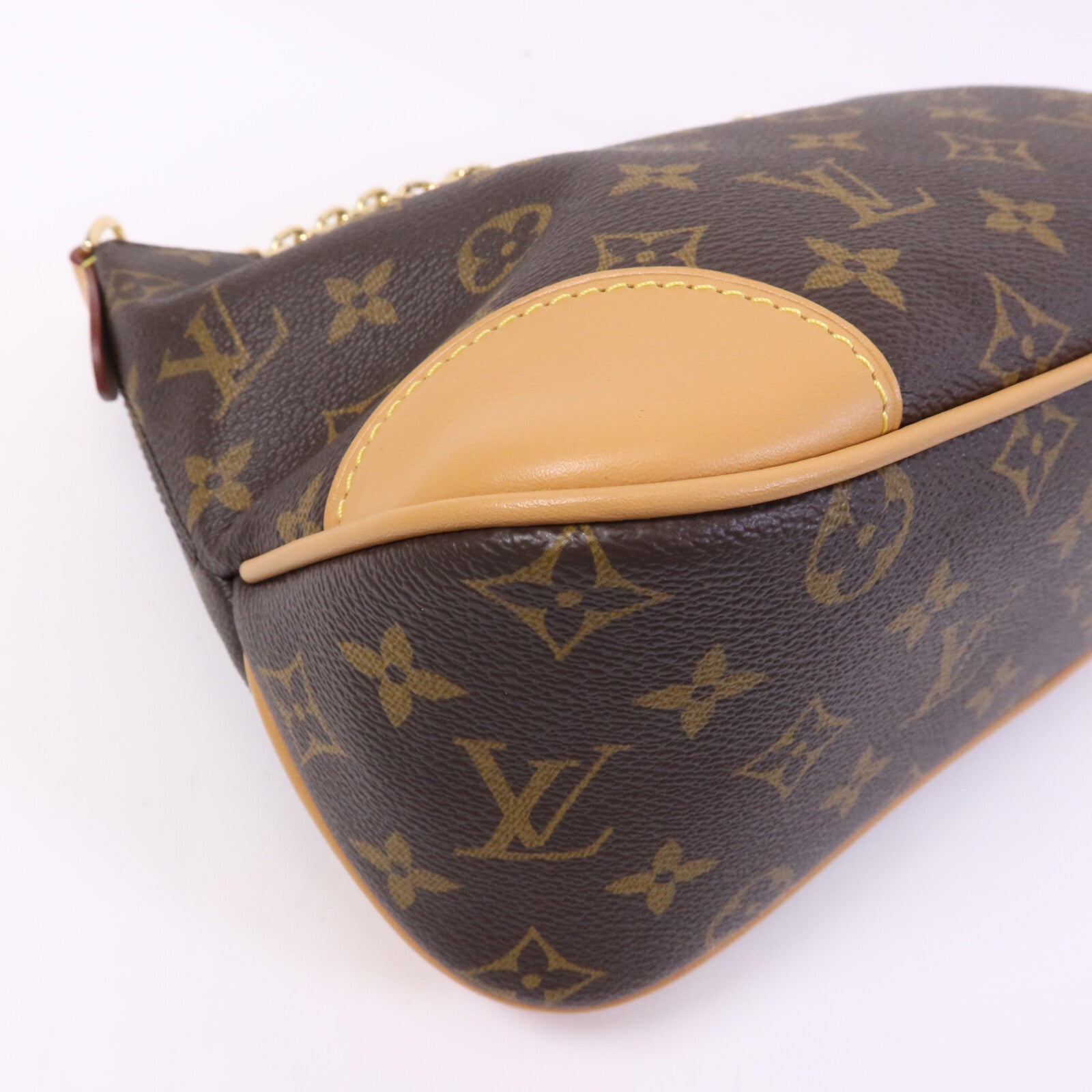 LOUIS VUITTON Monogram Boulogne PM金扣手挽肩背兩用袋
