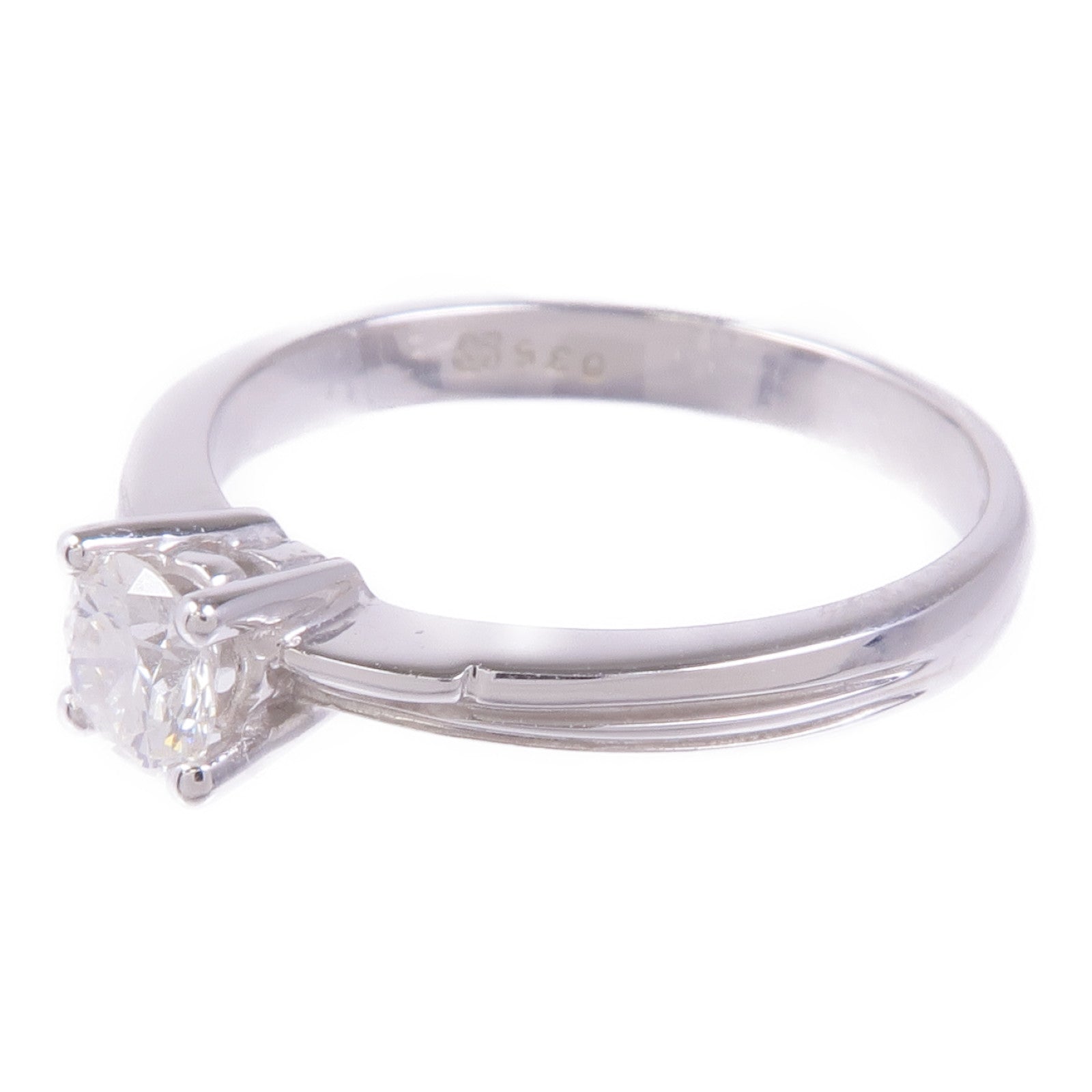 JEWELRY 【激減優惠】18K白金Diamond Ring鑽石戒指US#6.5