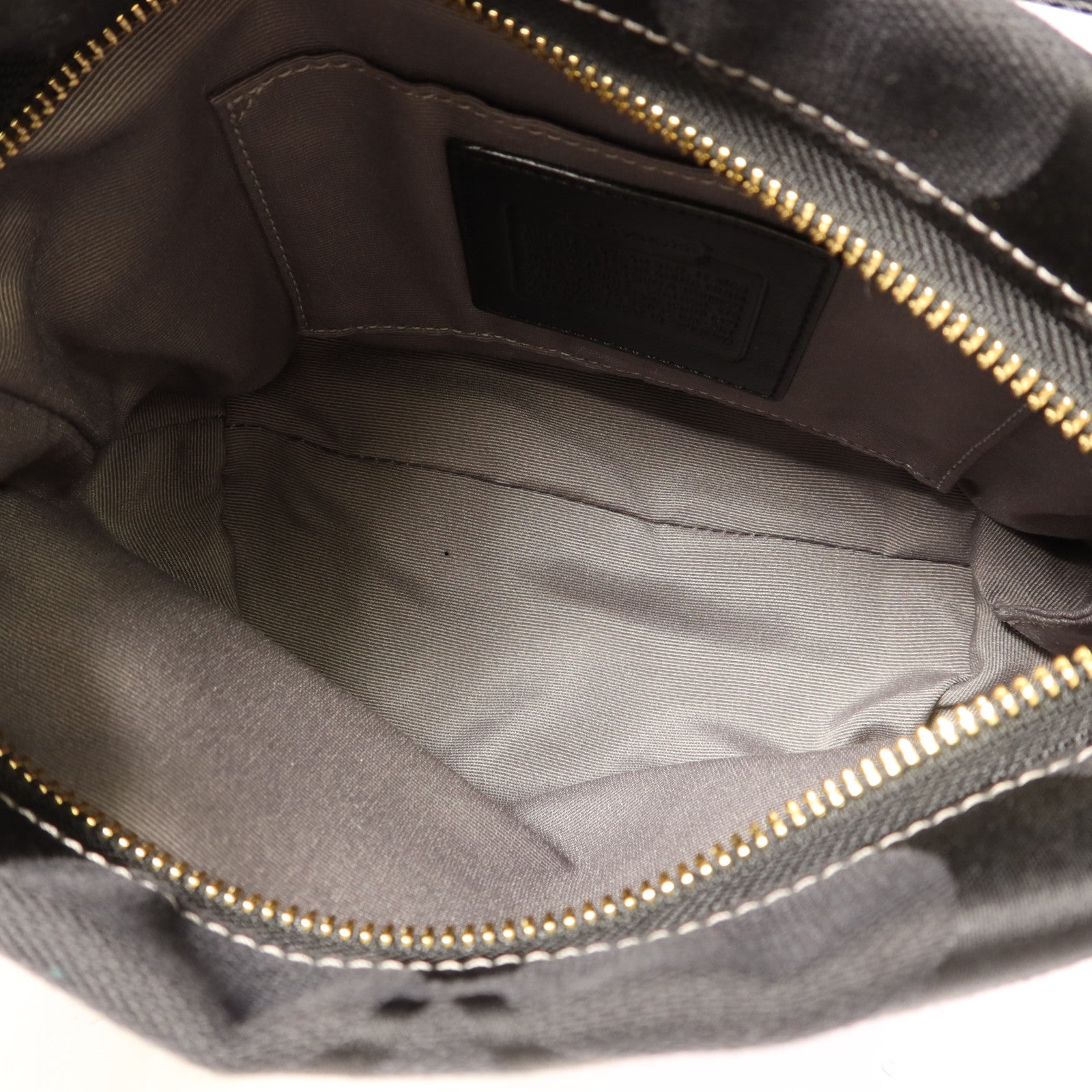 COACH 帆布Hand Bag金扣手拿包