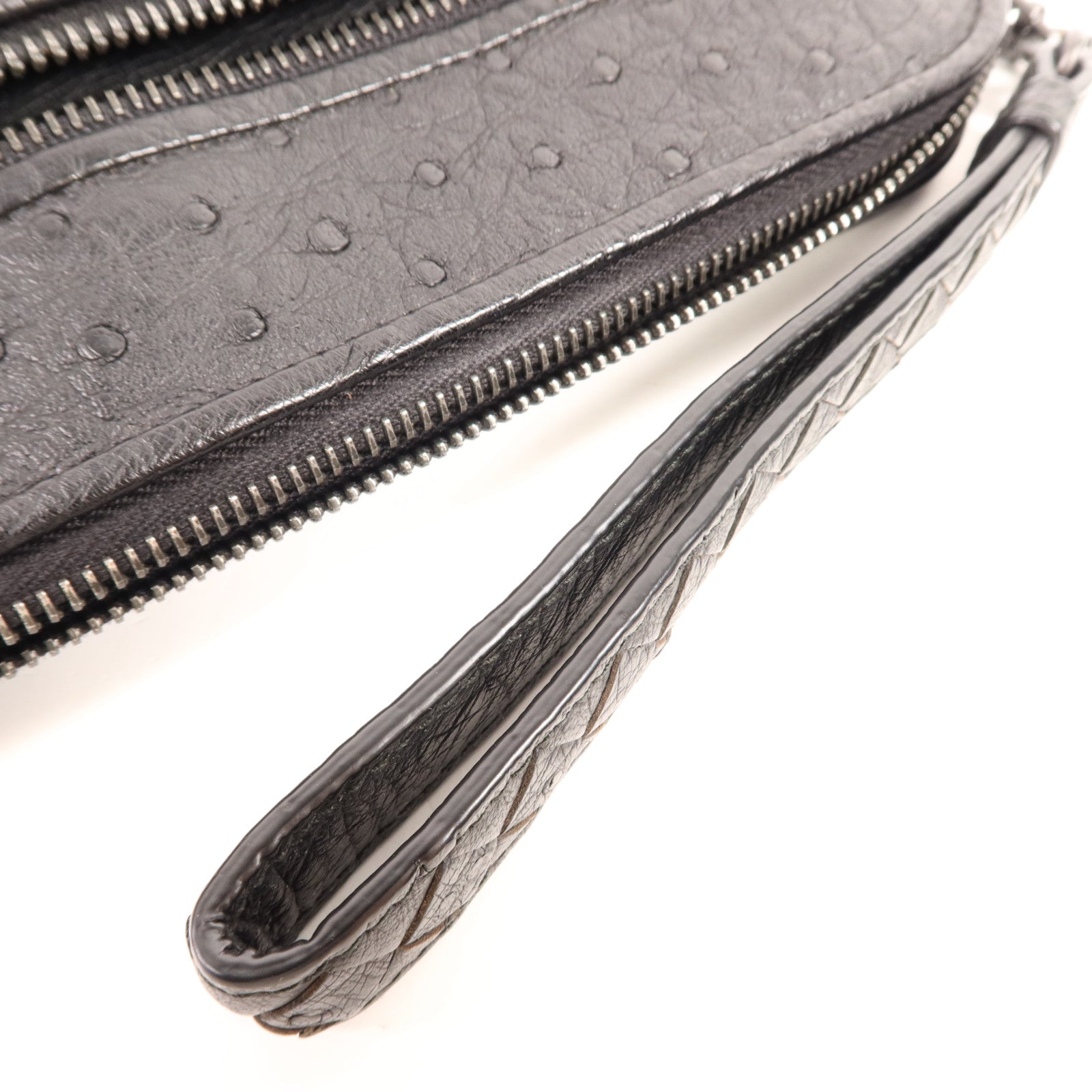 BOTTEGA VENETA 鴕鳥皮革Clutch手拿包