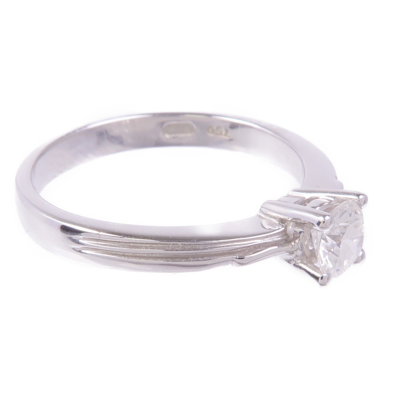 JEWELRY 【激減優惠】18K白金Diamond Ring鑽石戒指US#6.5