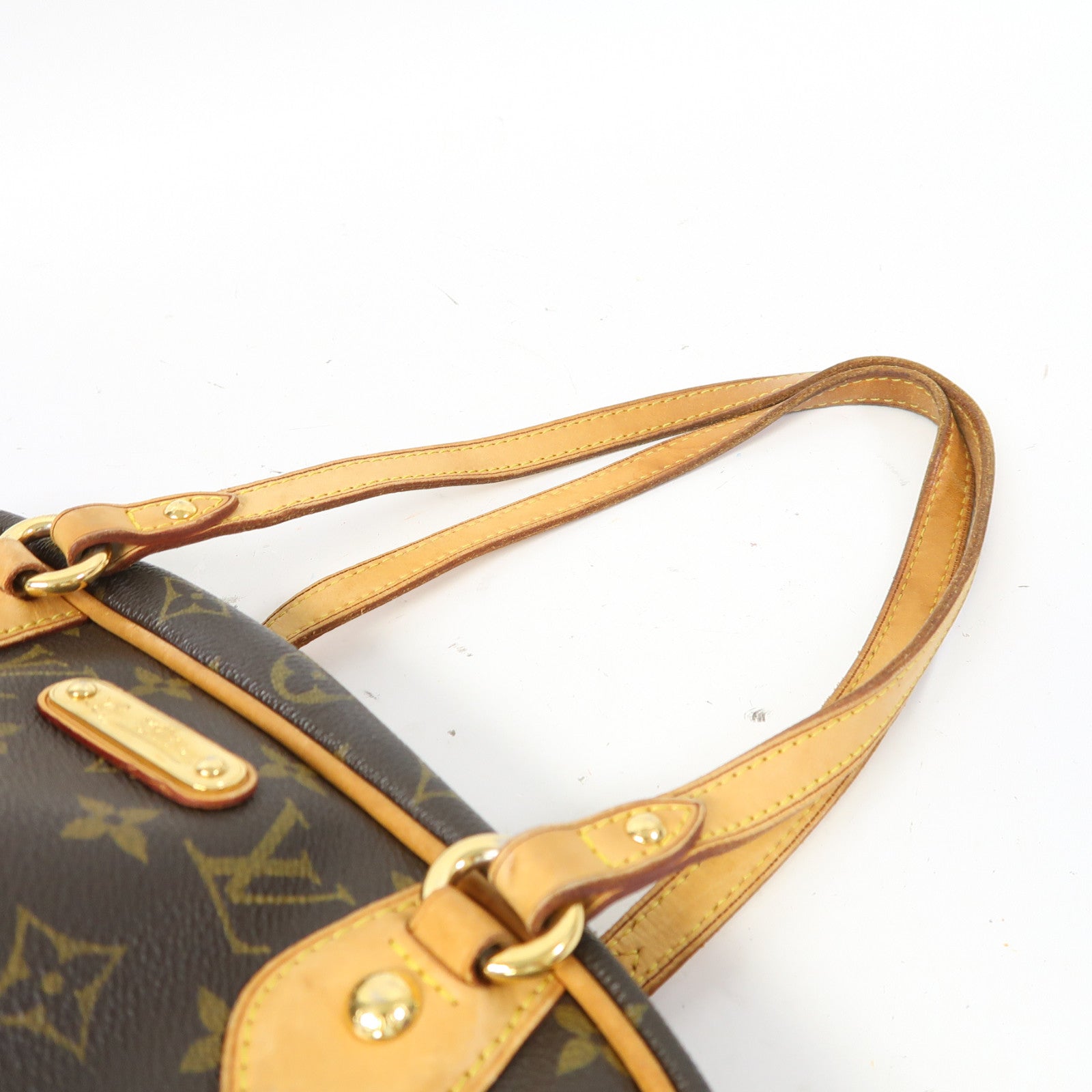 LOUIS VUITTON 【激減優惠】Monogram Montorgueil GM金扣肩背袋啡色