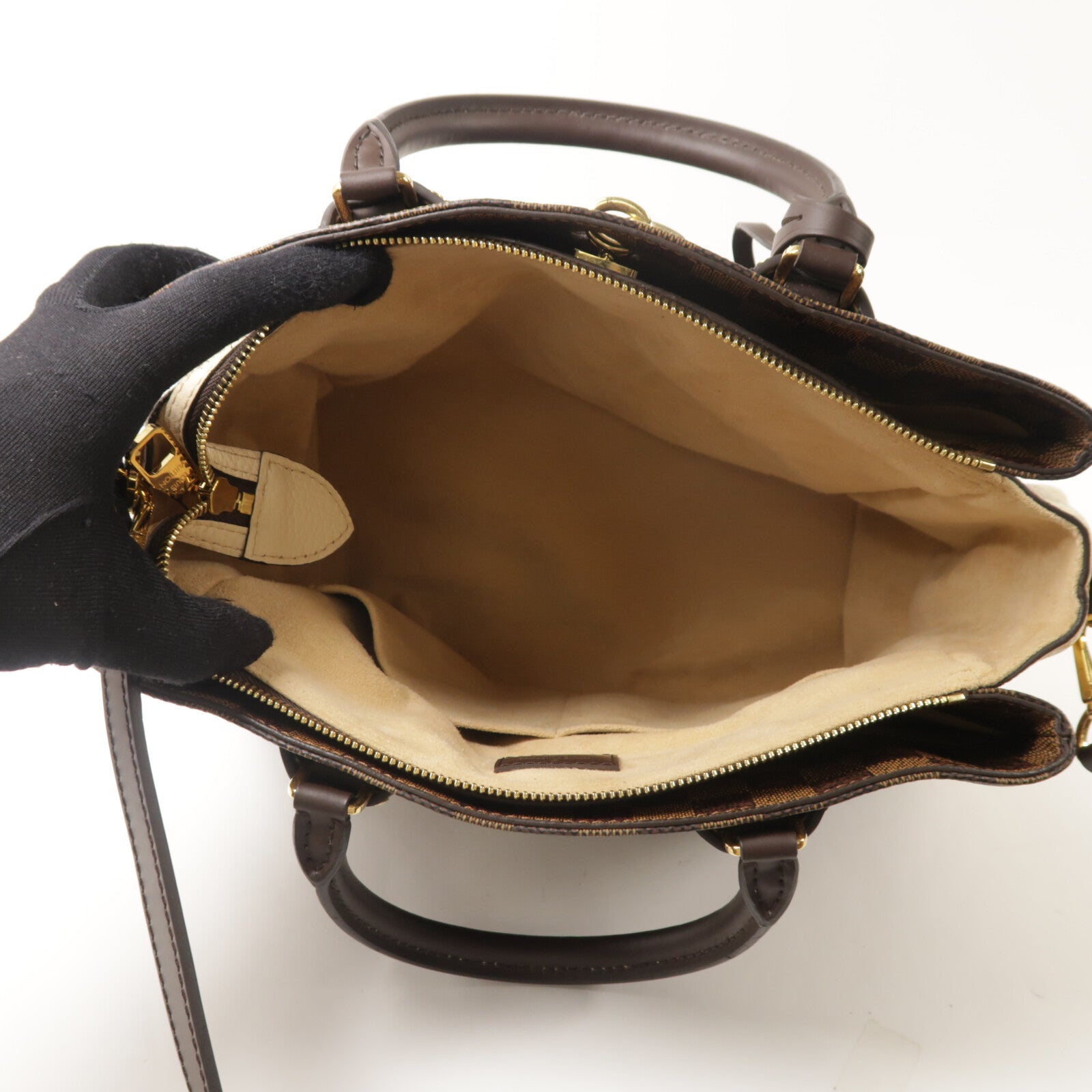 LOUIS VUITTON Damier Normandy手挽肩背兩用袋