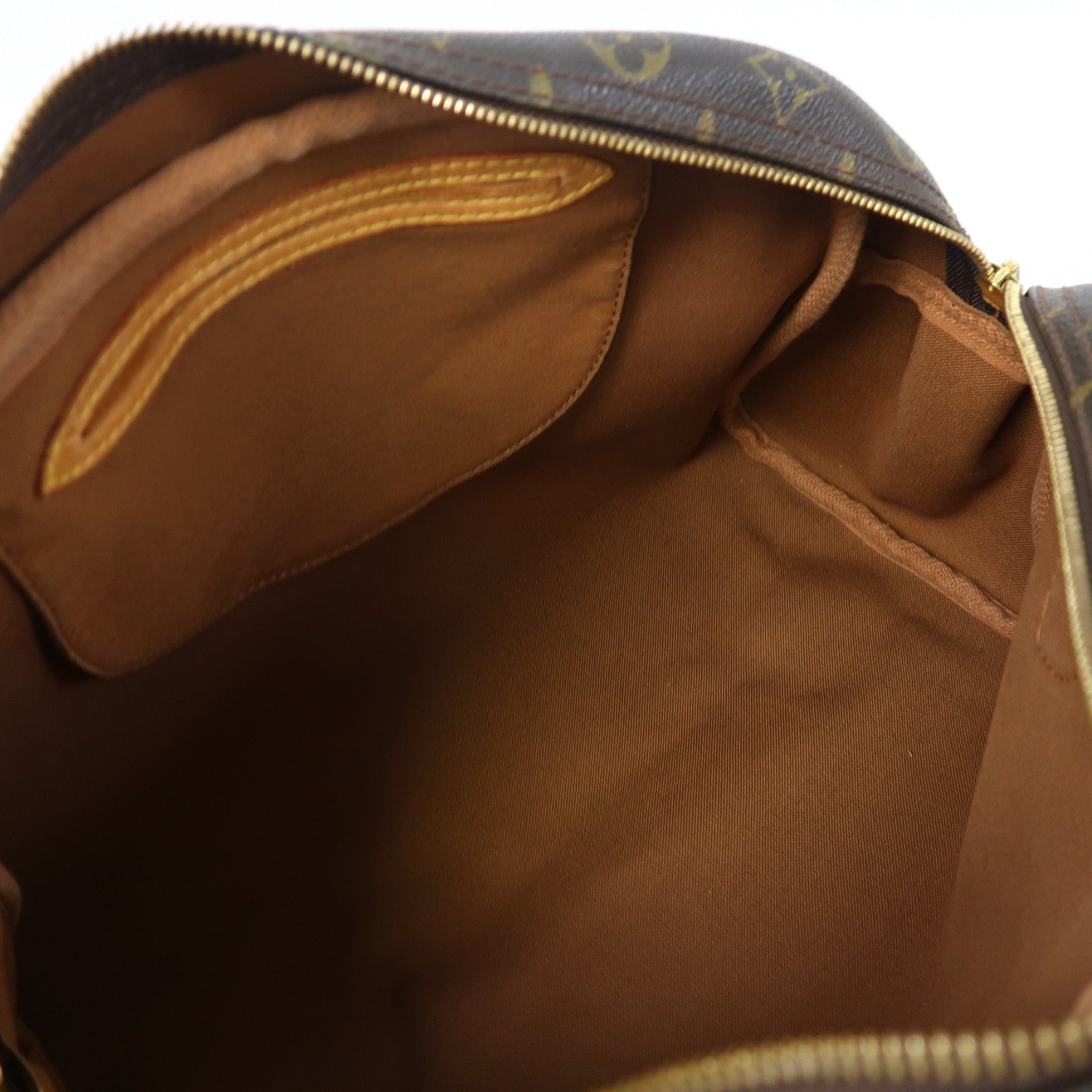 LOUIS VUITTON 【激減優惠】Monogram Montorgueil GM金扣肩背袋啡色