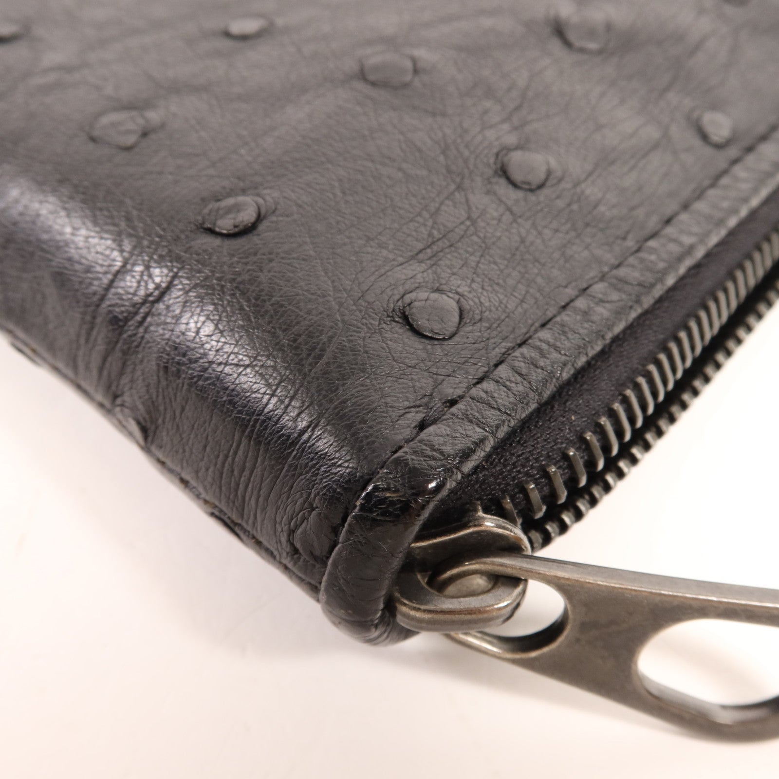 BOTTEGA VENETA 鴕鳥皮革Clutch手拿包