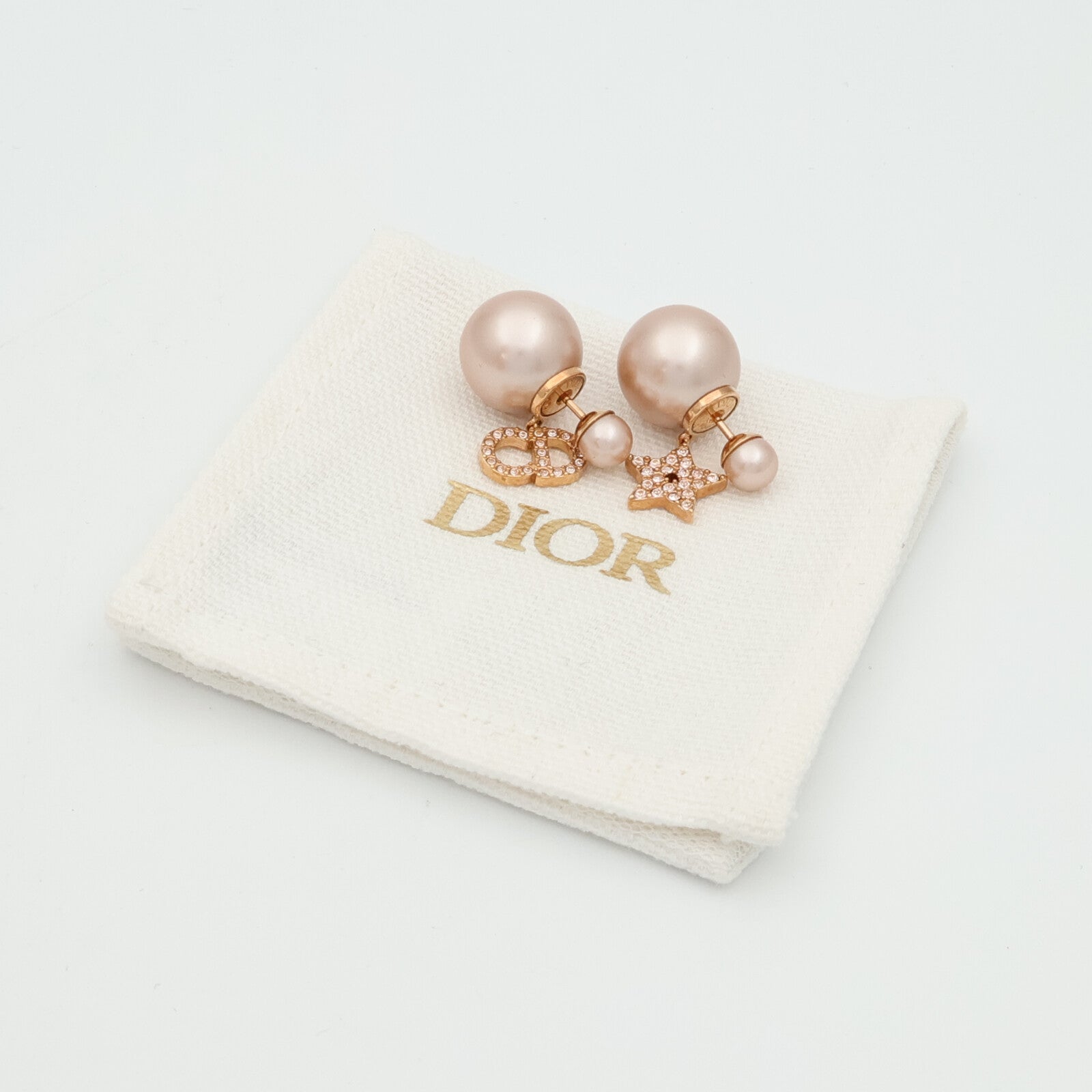 Dior 金屬/PVC Dior Tribales Earring耳環