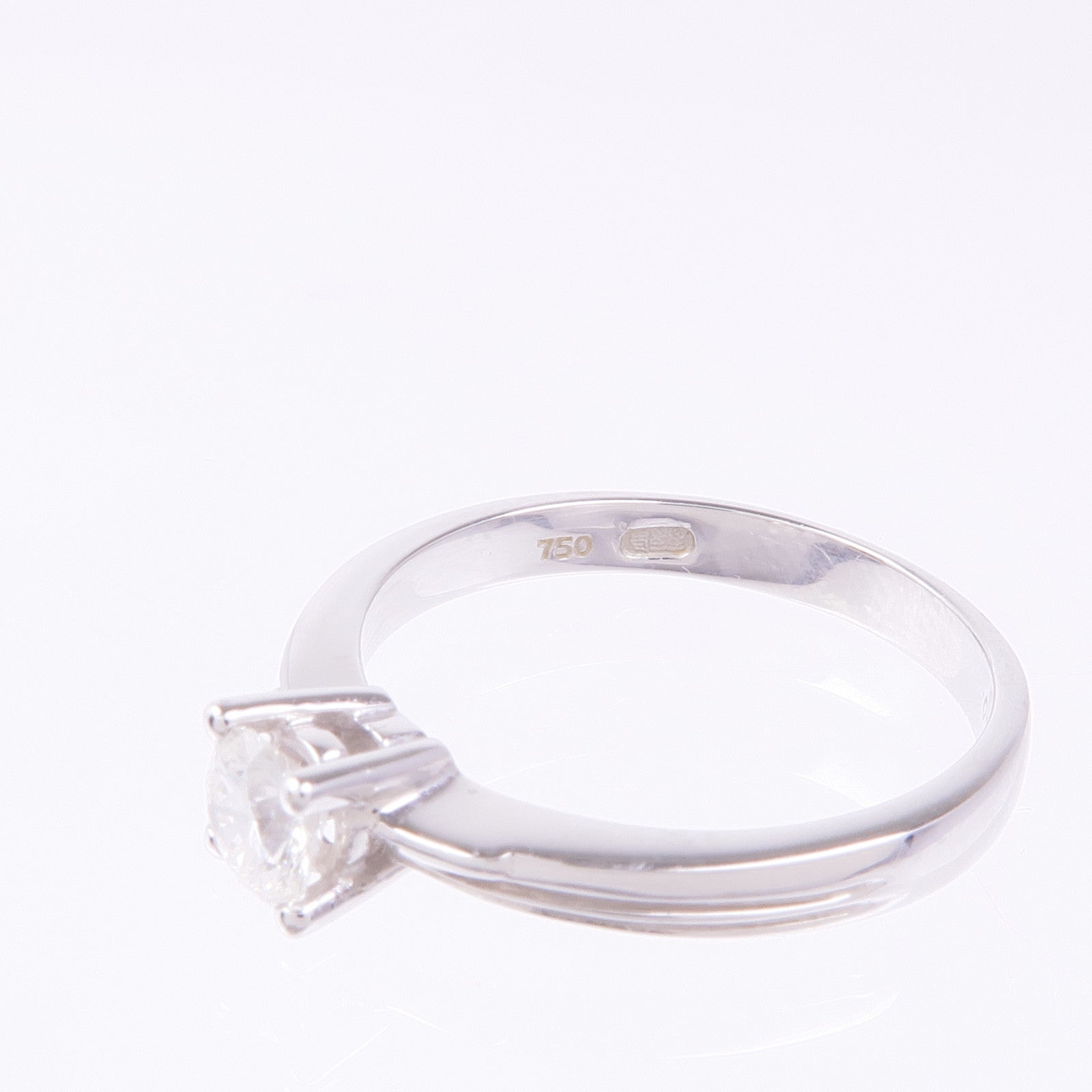 JEWELRY 【激減優惠】18K白金Diamond Ring鑽石戒指US#6.5