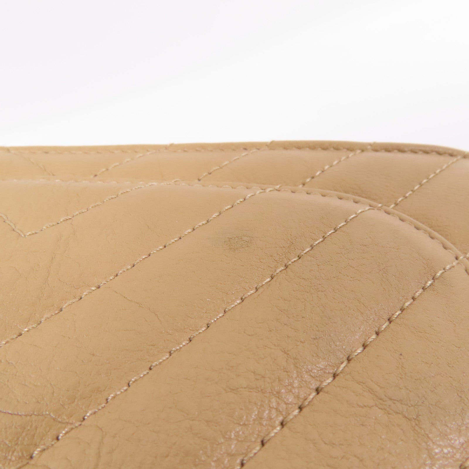 CHANEL 牛皮皮革Wallet On Chain金扣鏈帶肩背袋